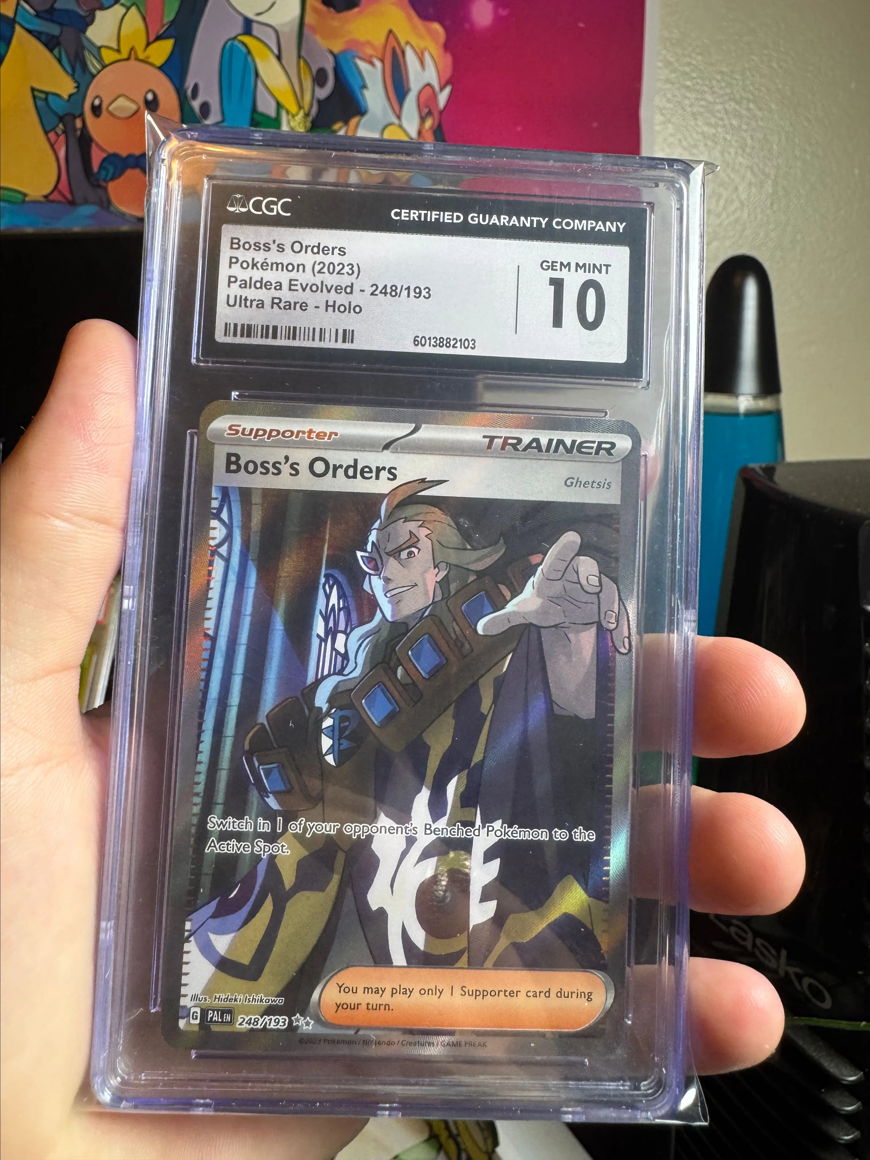 Product image for BOSS'S ORDERS CGC 10