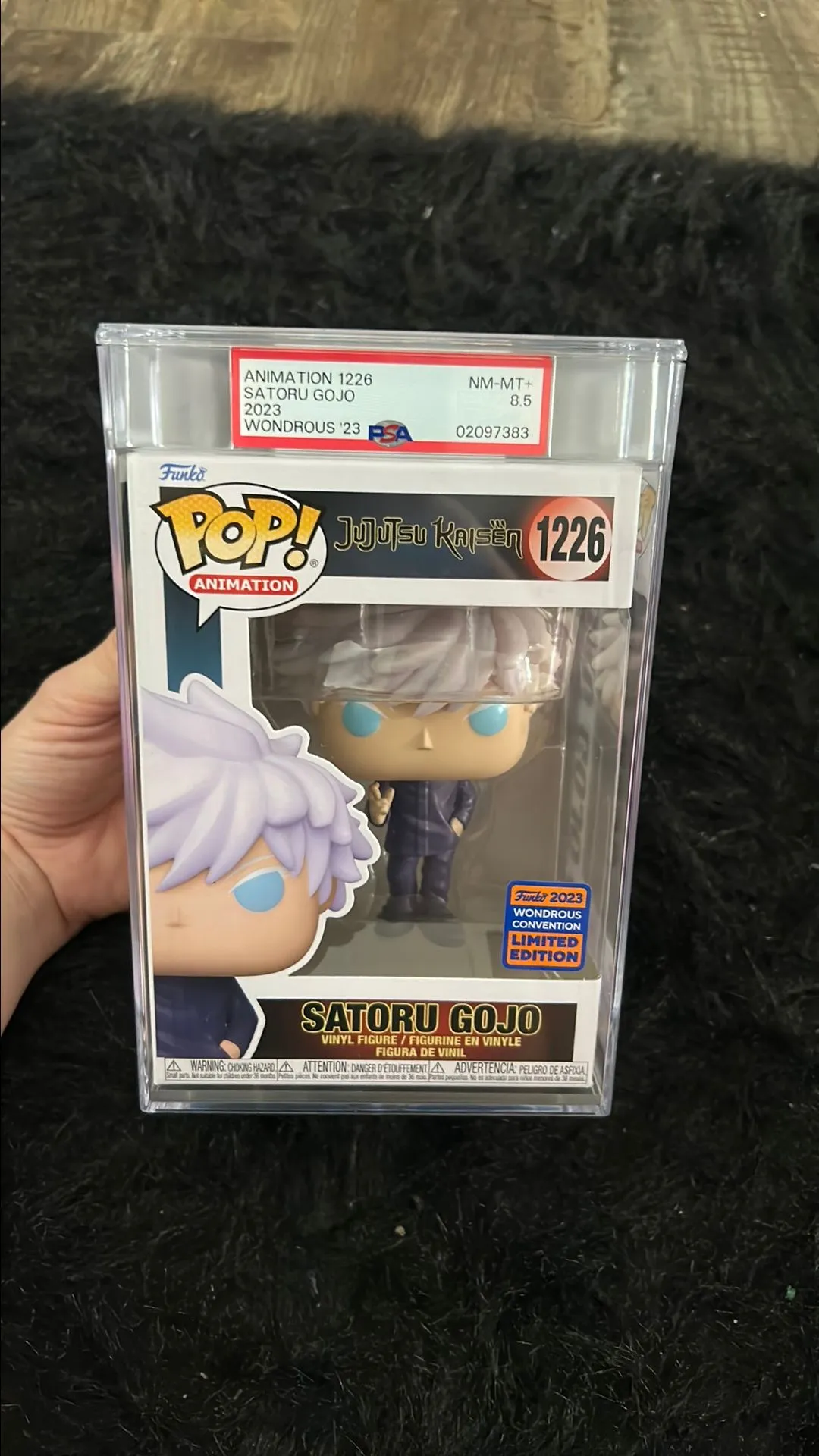 Product image for Satoru Gojo 1226, PSA 8.5 Graded, Jujutsu Kaisen, 2023