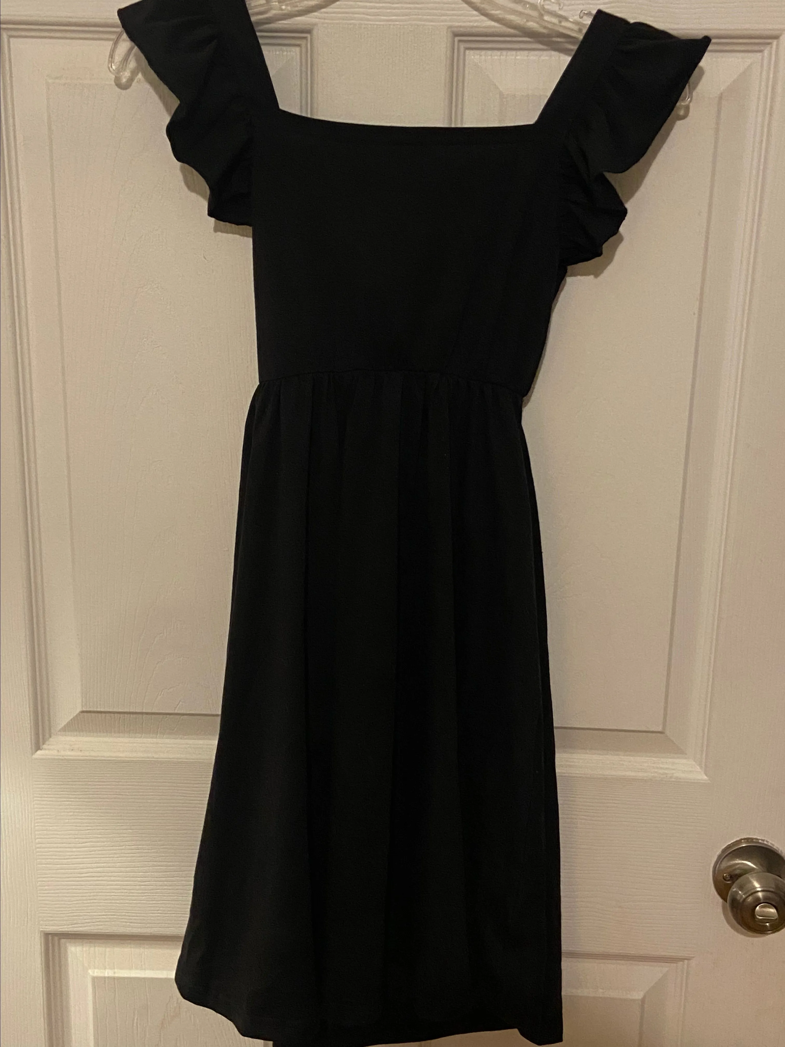 Product image for Black Dress With an Open Back