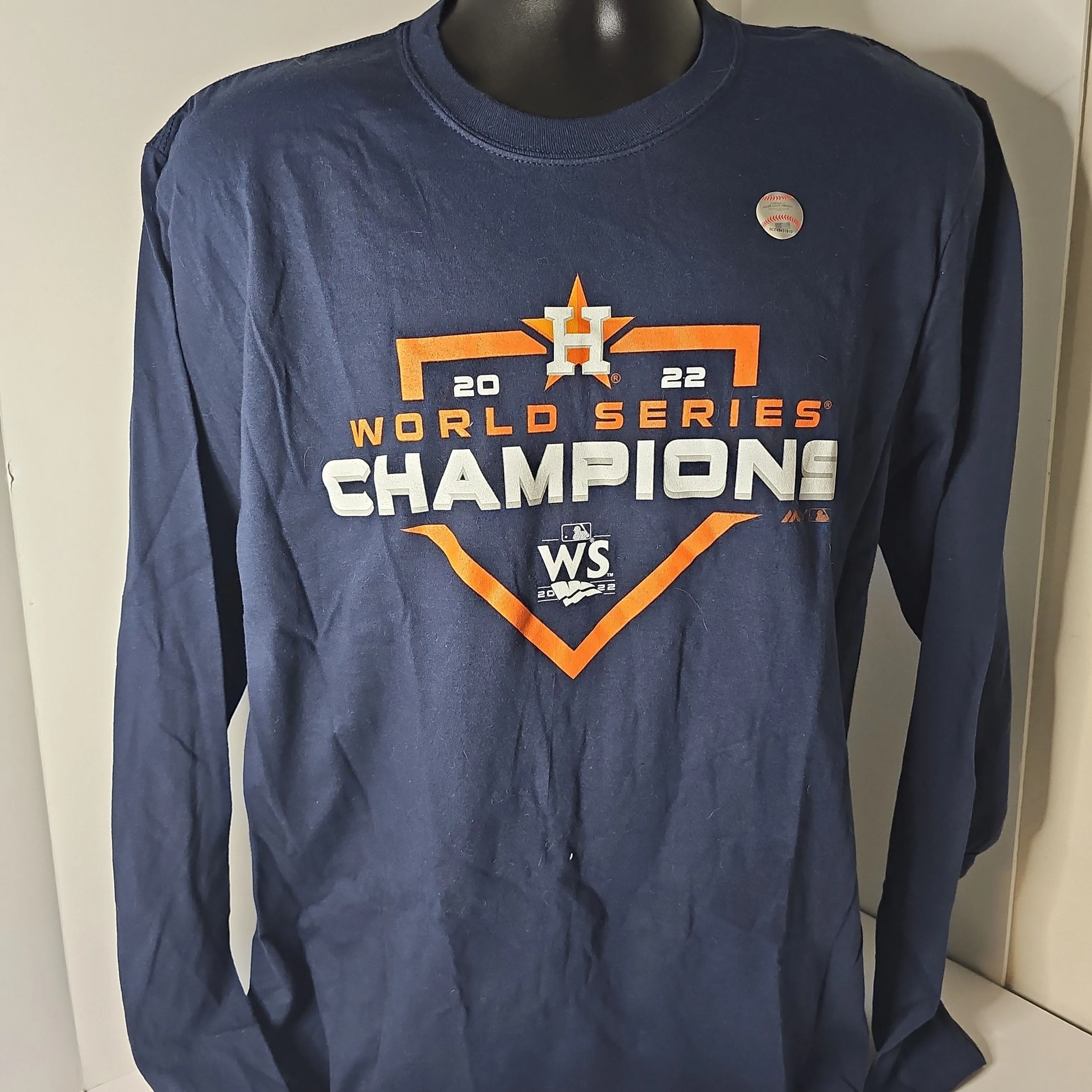 Product image for Lg Mens Magestic Houston Astros 2022 WSac