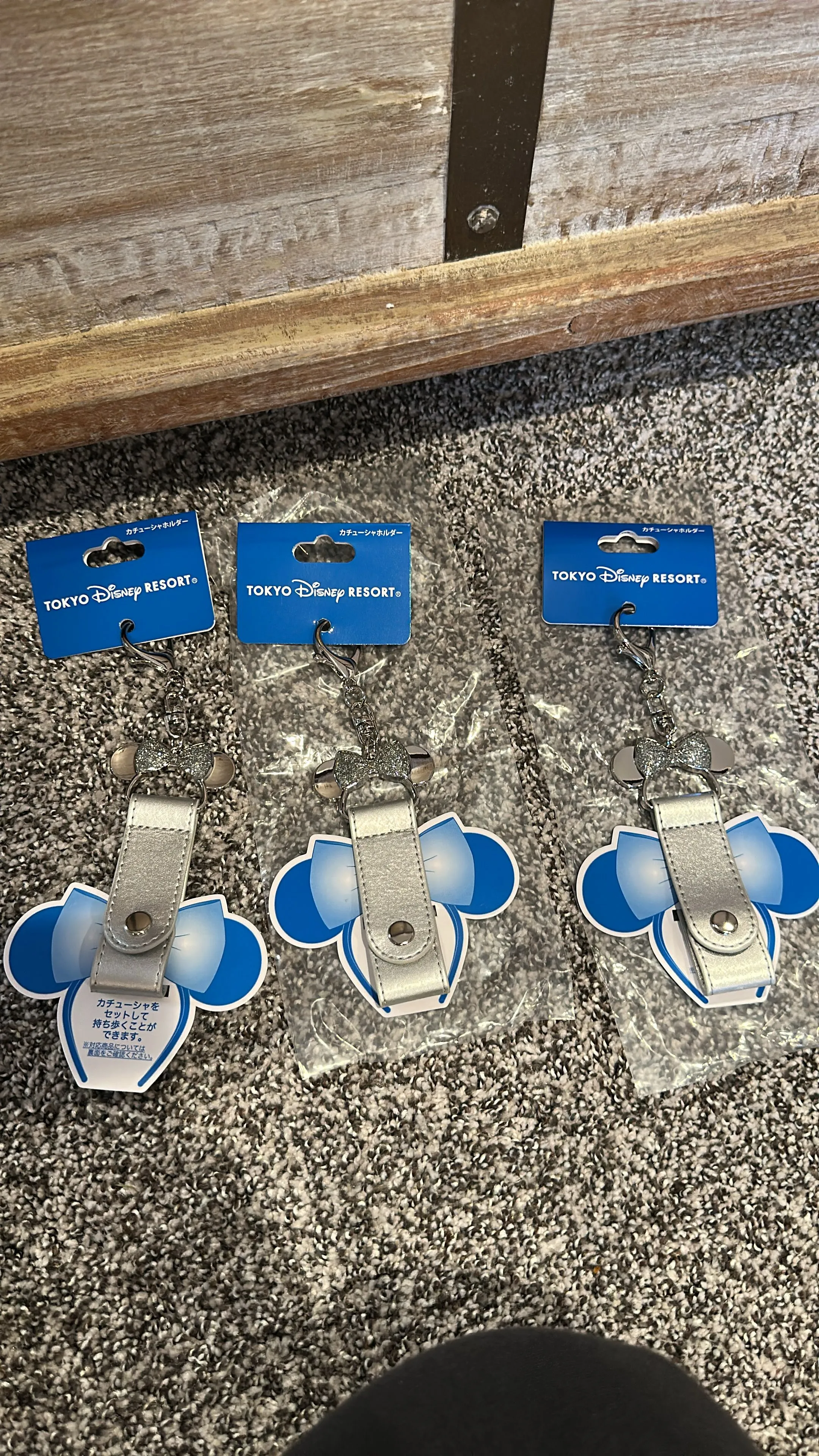 Product image for New Tokyo Disney Silver Ear Holder