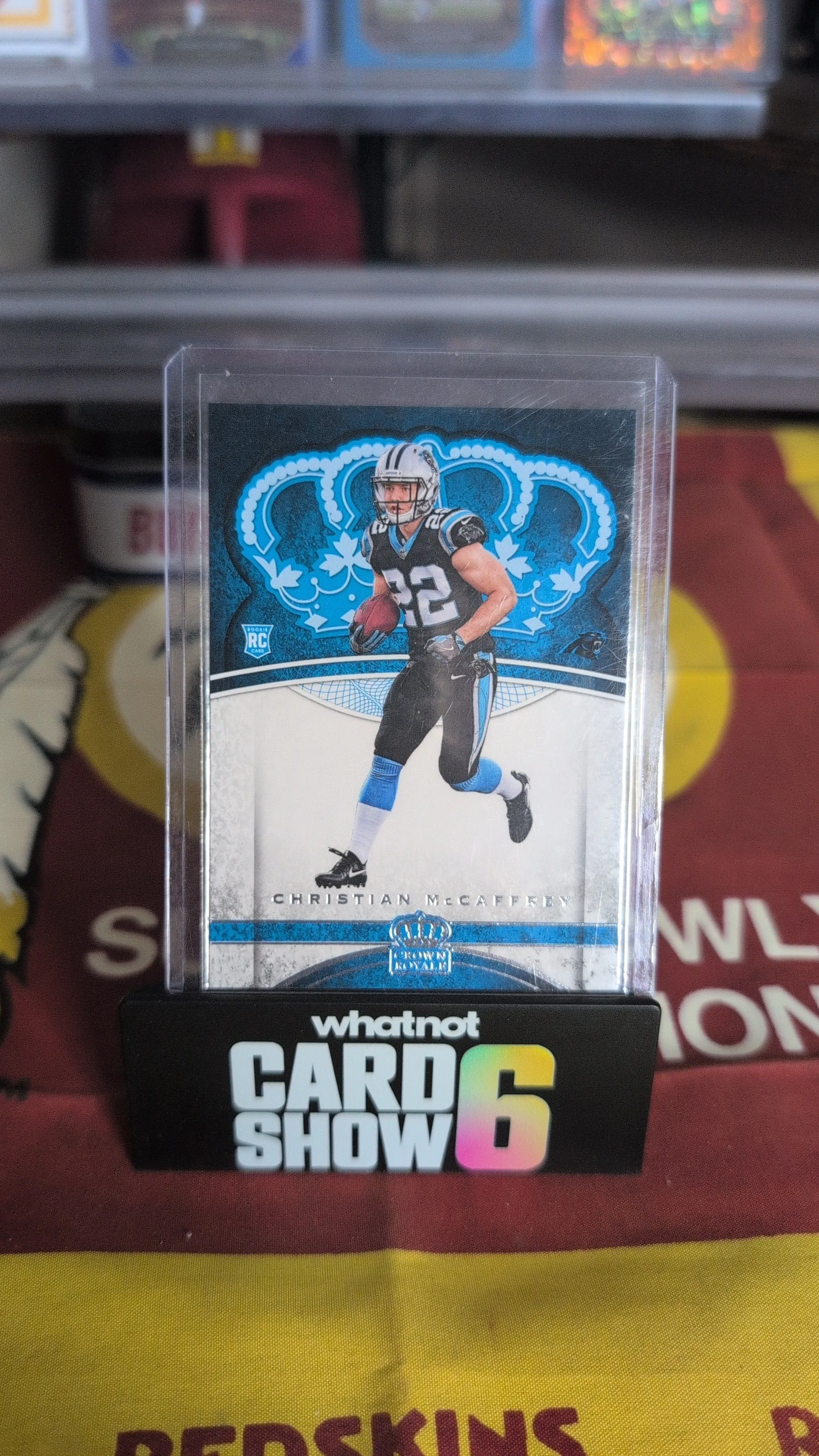 Product image for Christian McCaffrey Crown Royale rookie