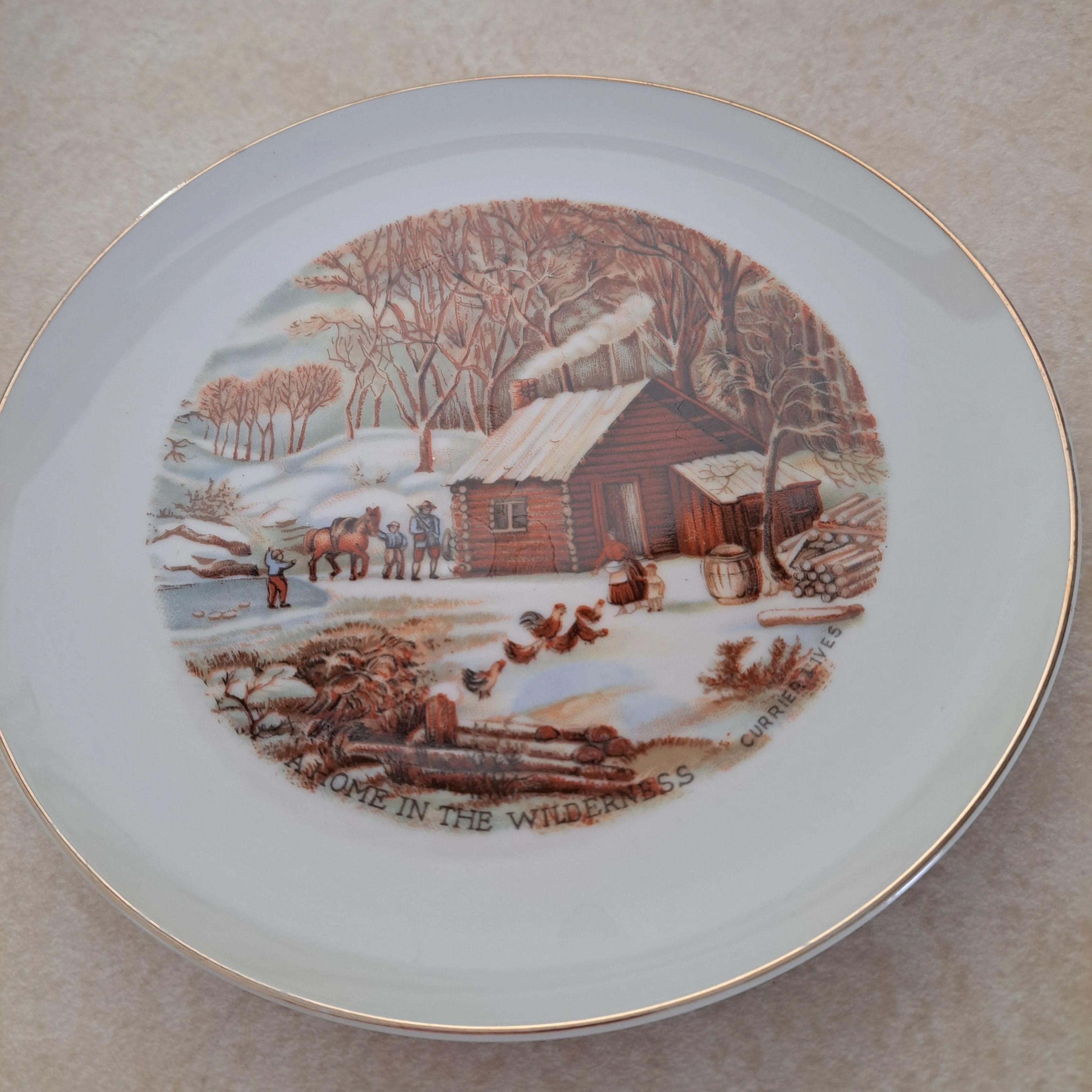 Product image for vintage Currier & Ives