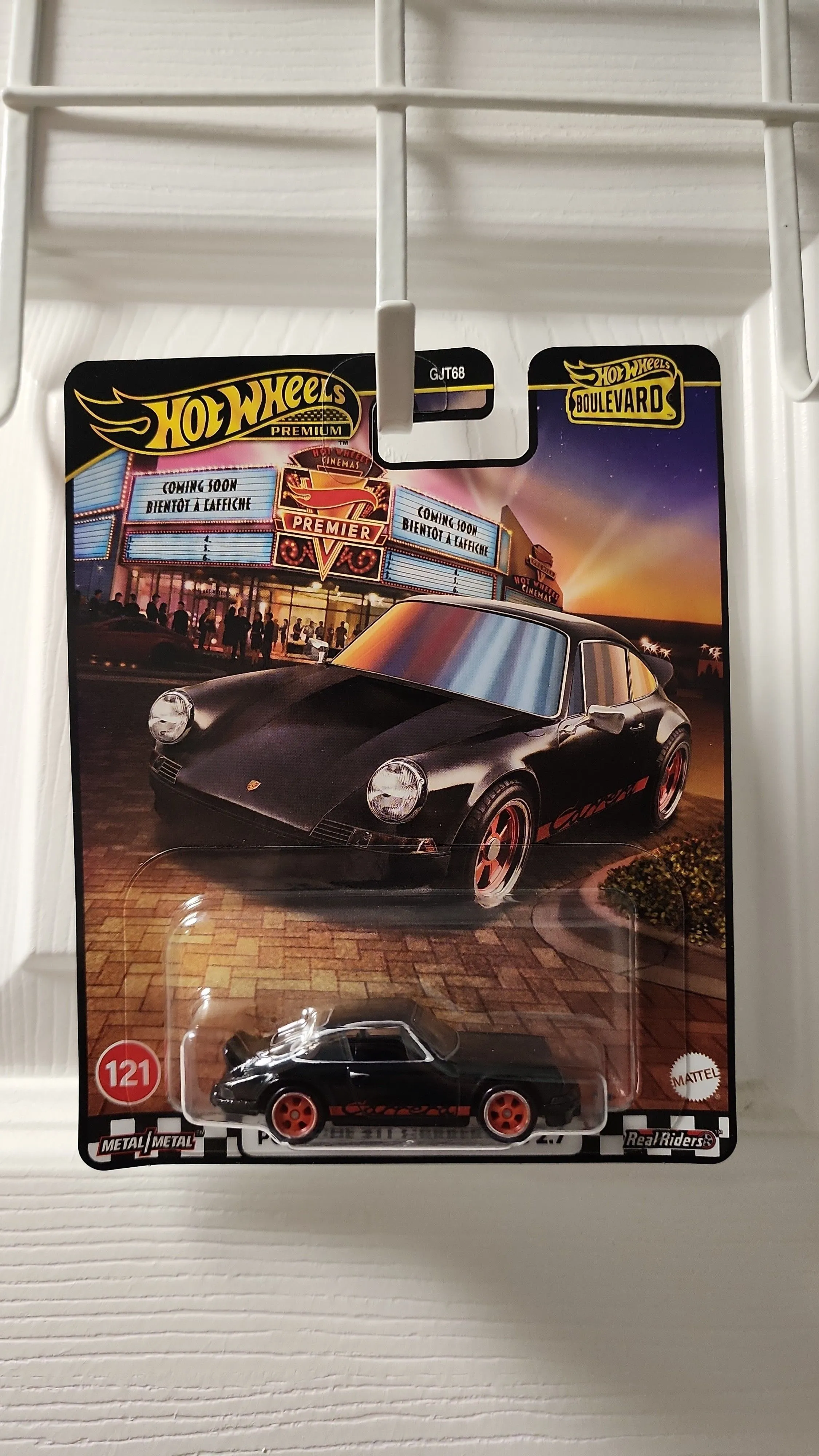 Product image for Hot Wheels Boulevard #121 Porsche 911 Carrera RS 2.7 Black