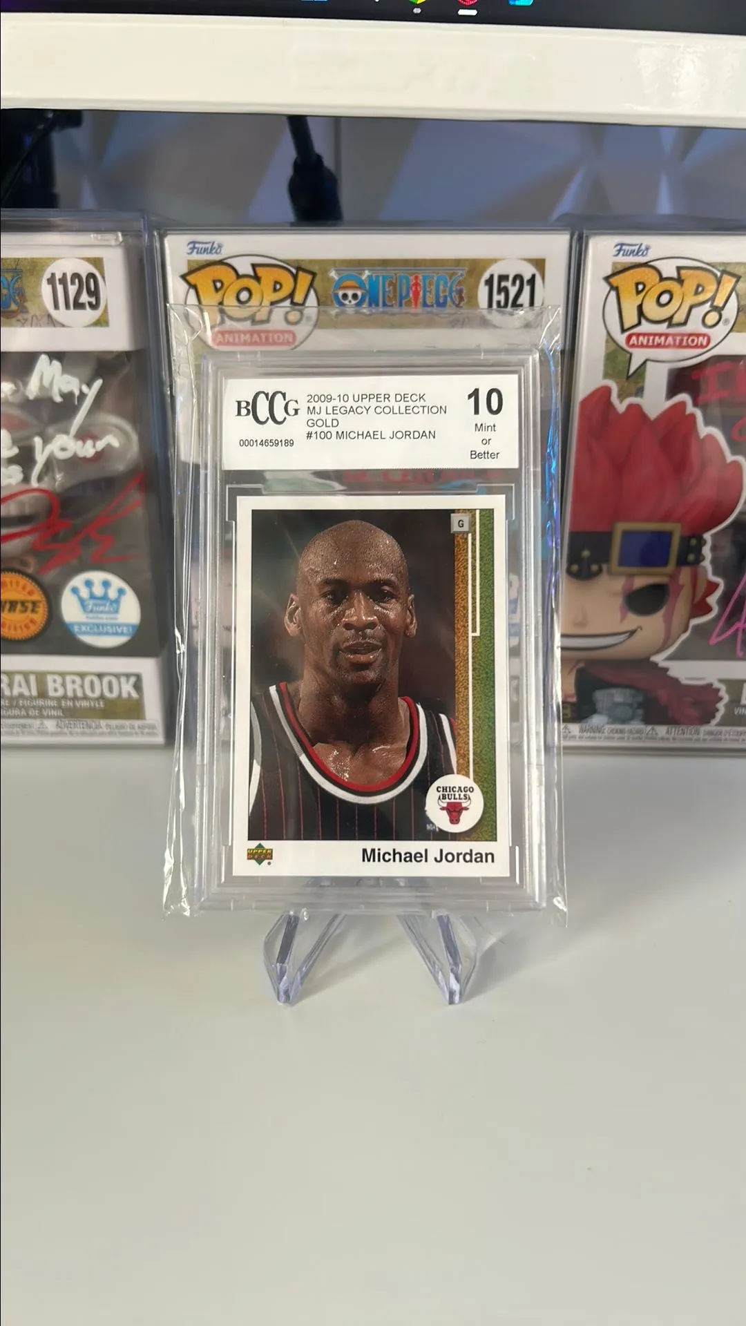 Product image for 2009-10 Upper Deck MJ Legacy Collection Gold #100 Michael Jordan