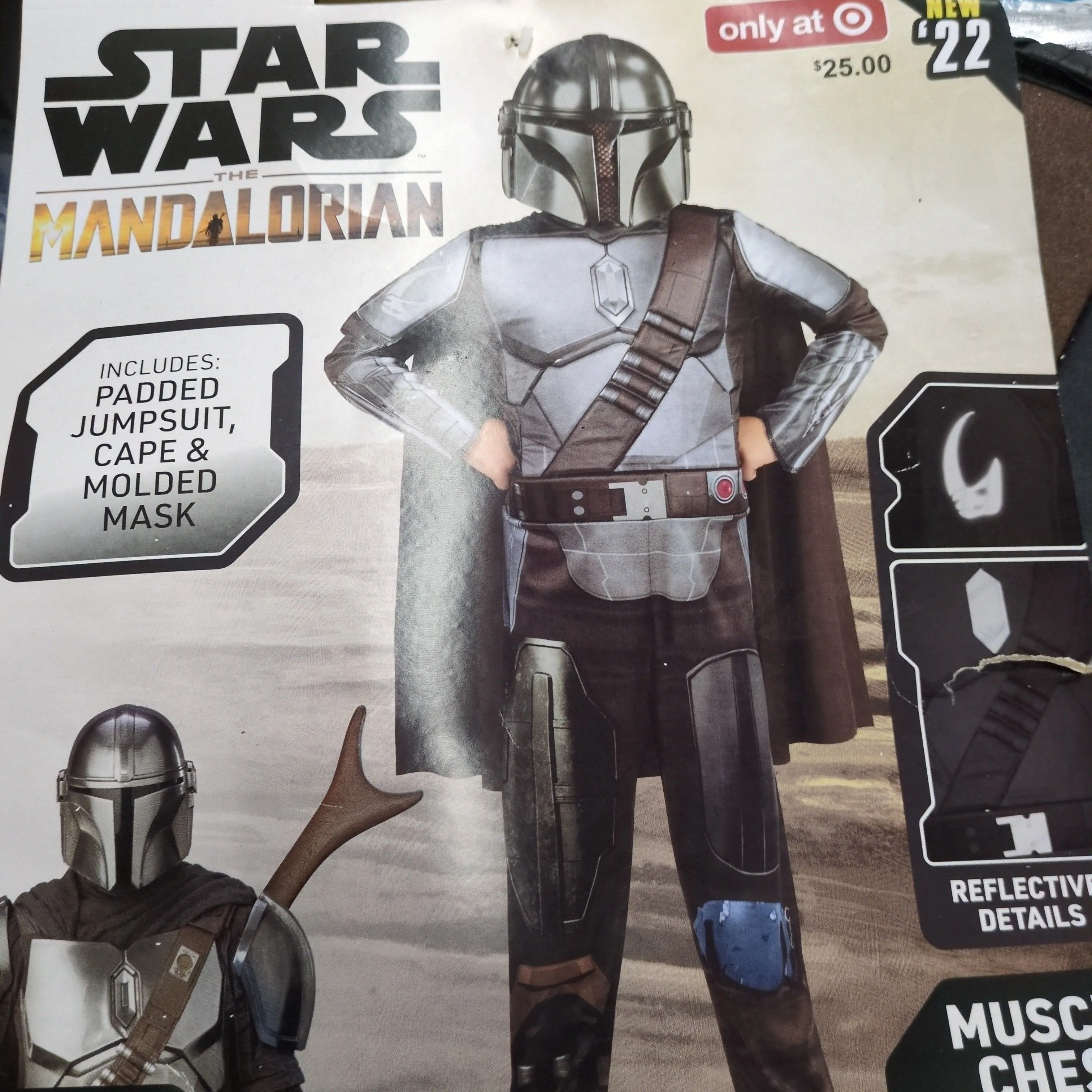 Product image for Star Wars the Mandorian Halloween Costume Dress Up