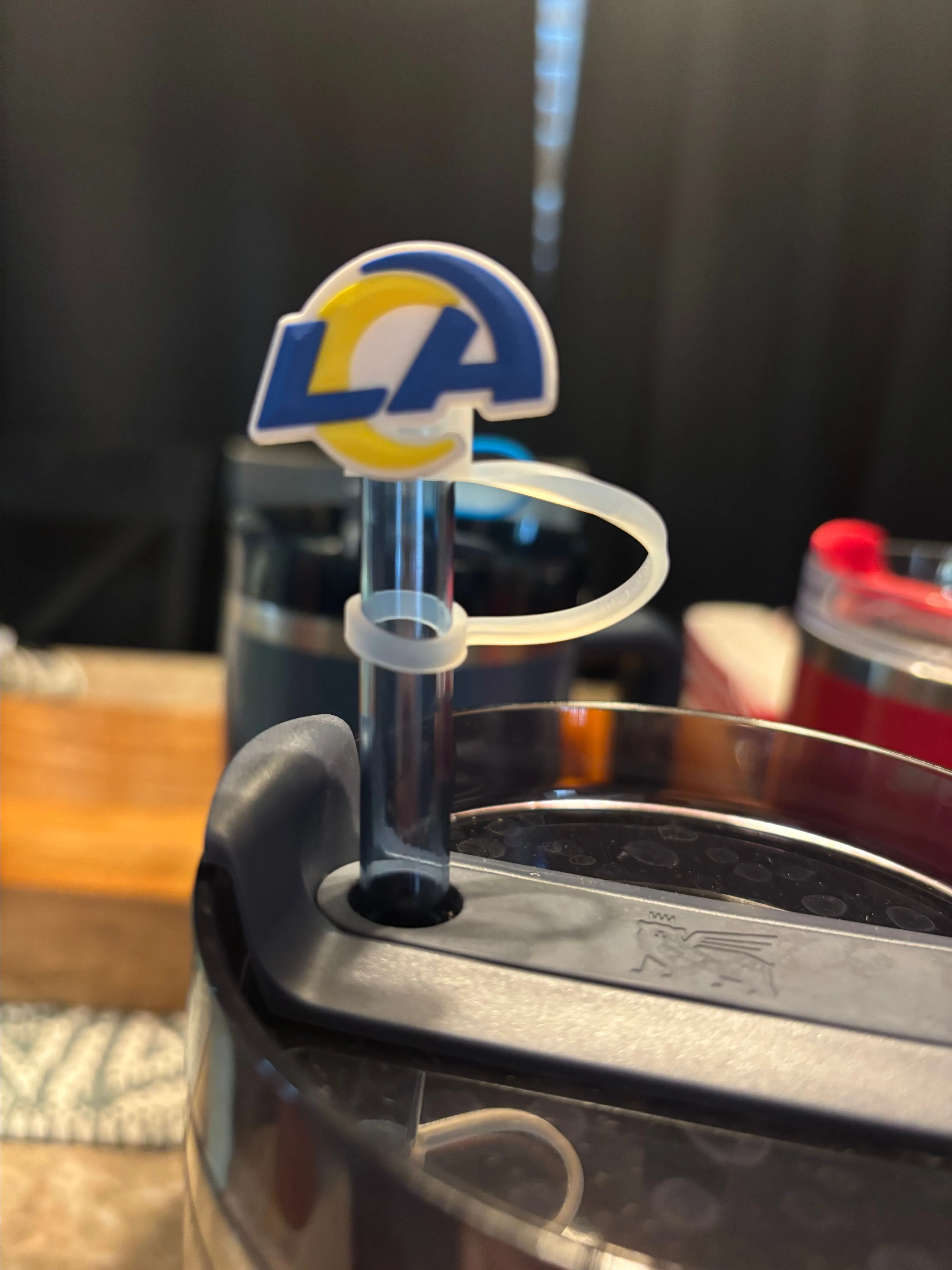 Product image for LA Rams straw topper