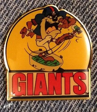 Product image for New York Giants and Tasmanian Devil Pin