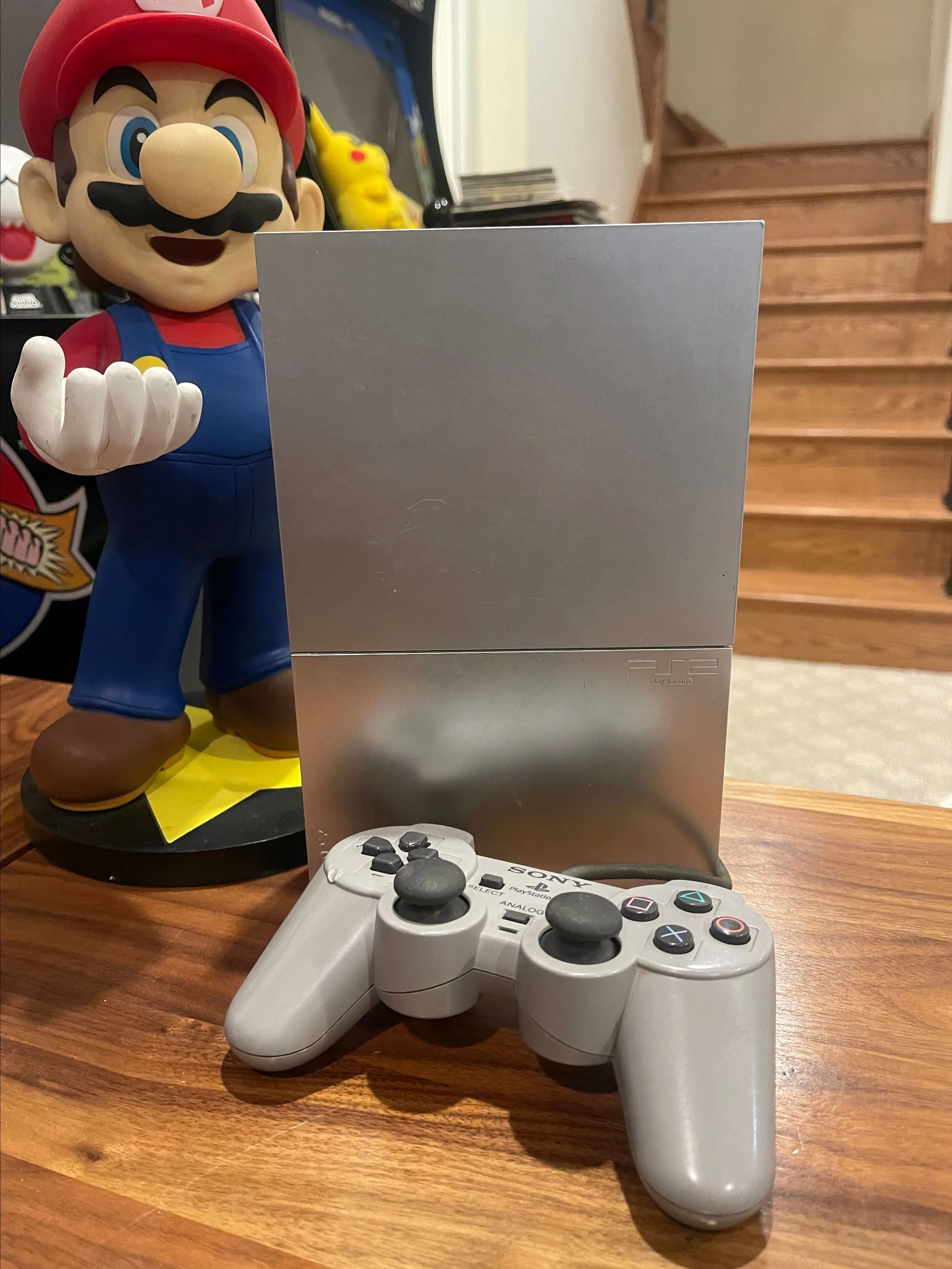 Product image for PlayStation 2 Slim Silver SCPH-90001