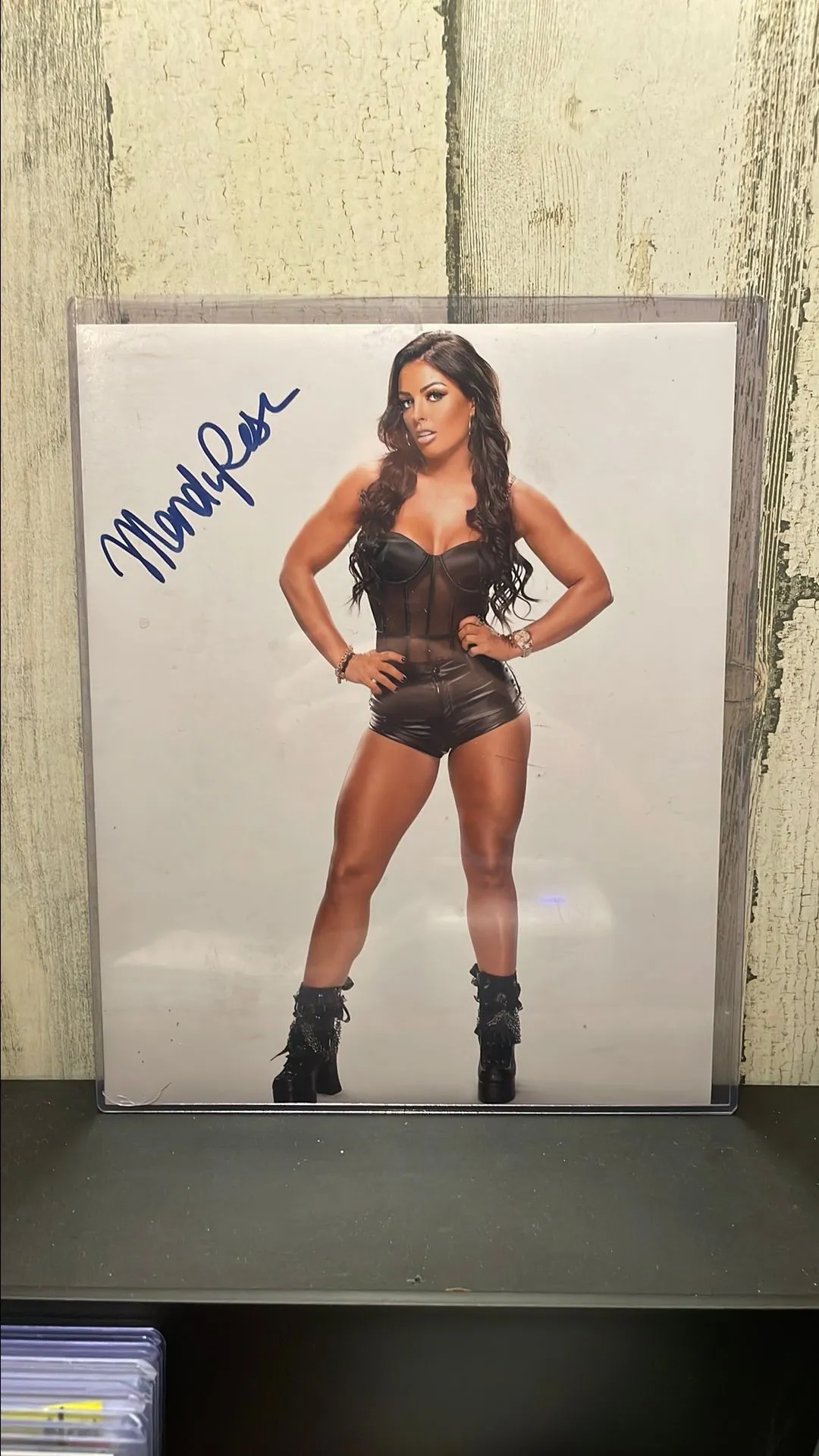 Product image for Mandy Rose signed 8x10
