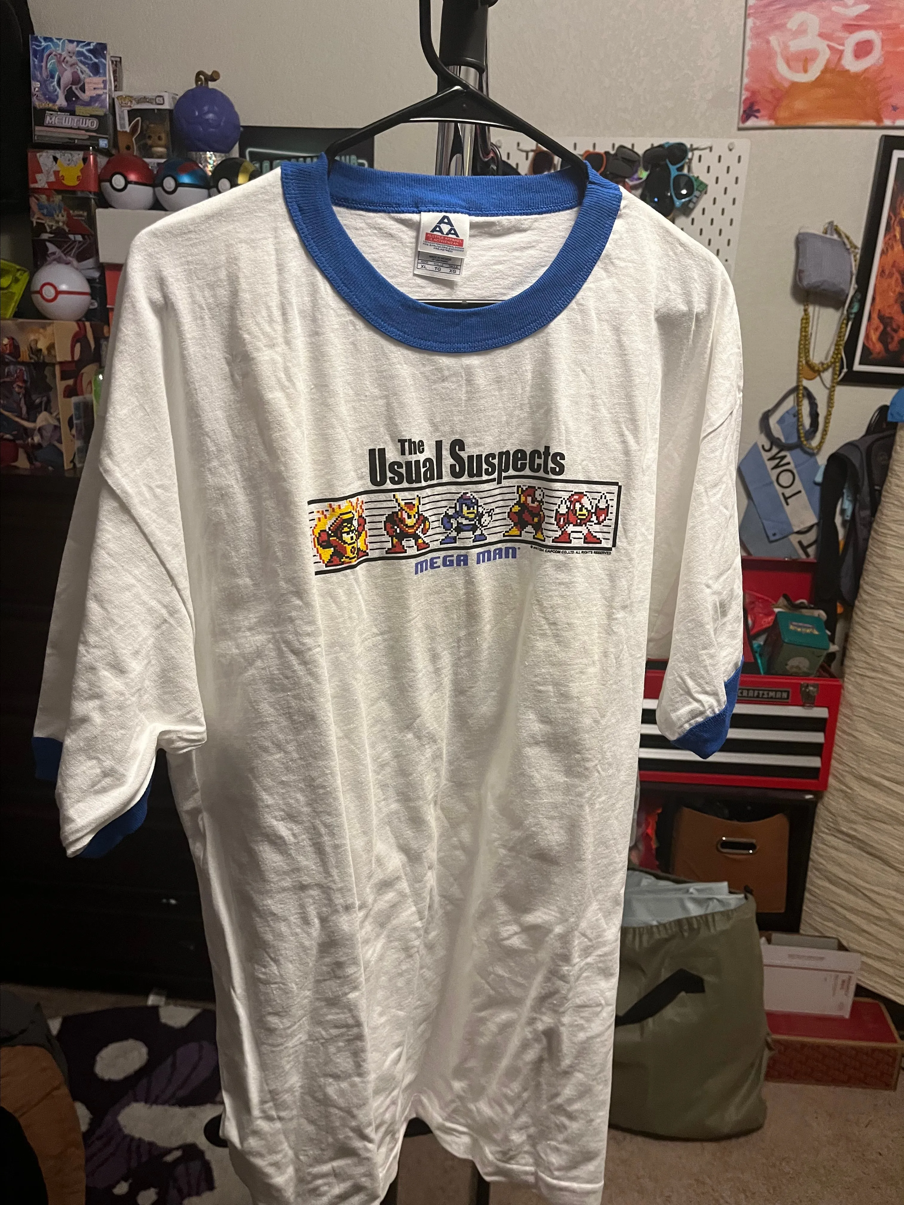 Product image for 2004 MegaMan tee XL