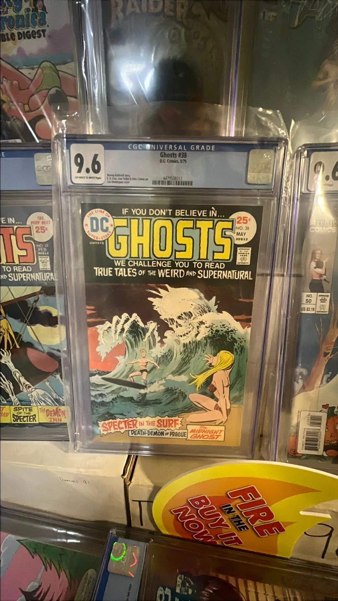 Product image for CGC 9.6 Ghosts #38