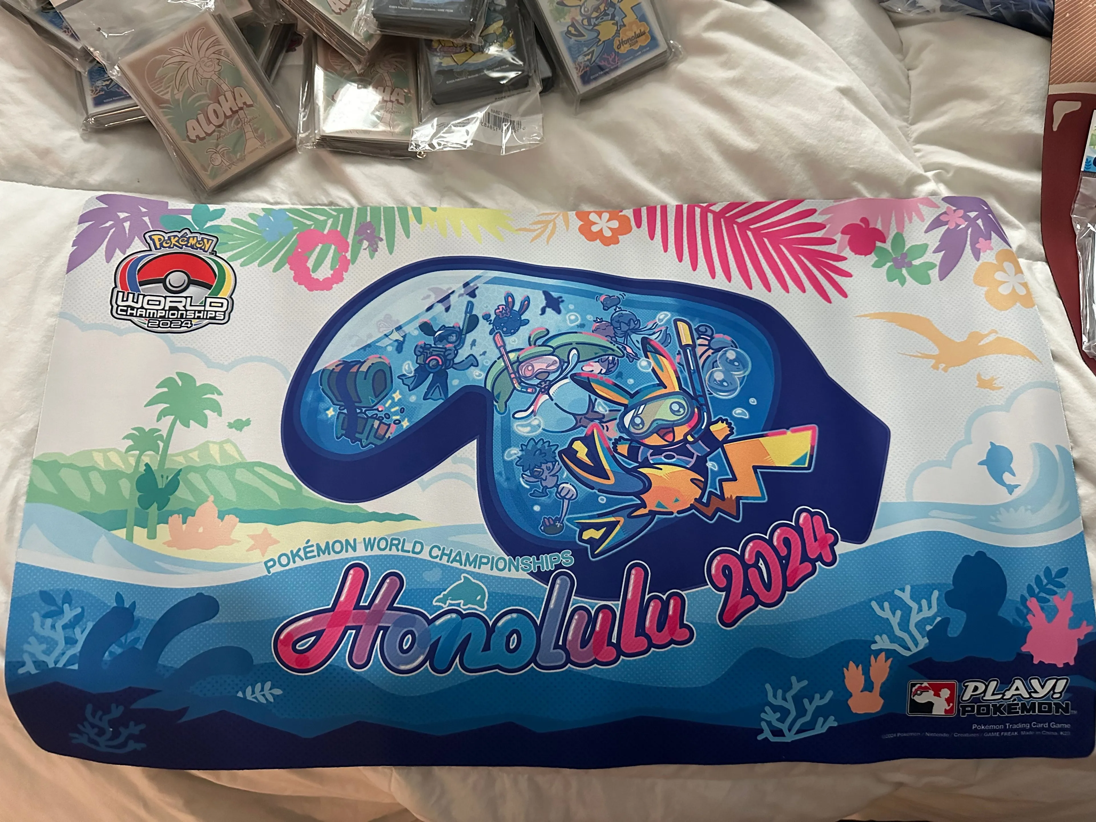 Product image for Worlds Pokémon Playmat