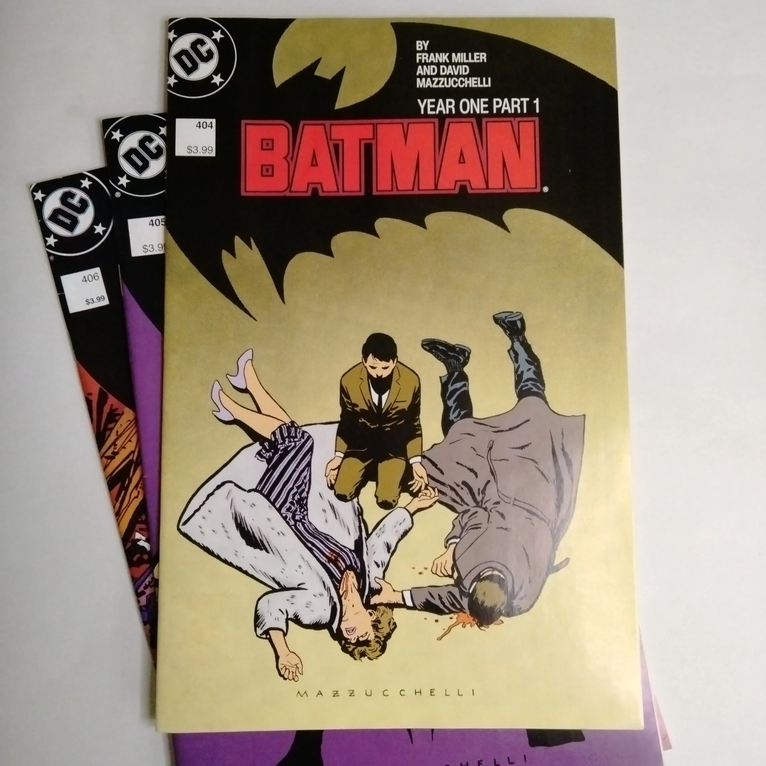 Product image for Batman Year One 1,2,3.  #404,405,406 reprints