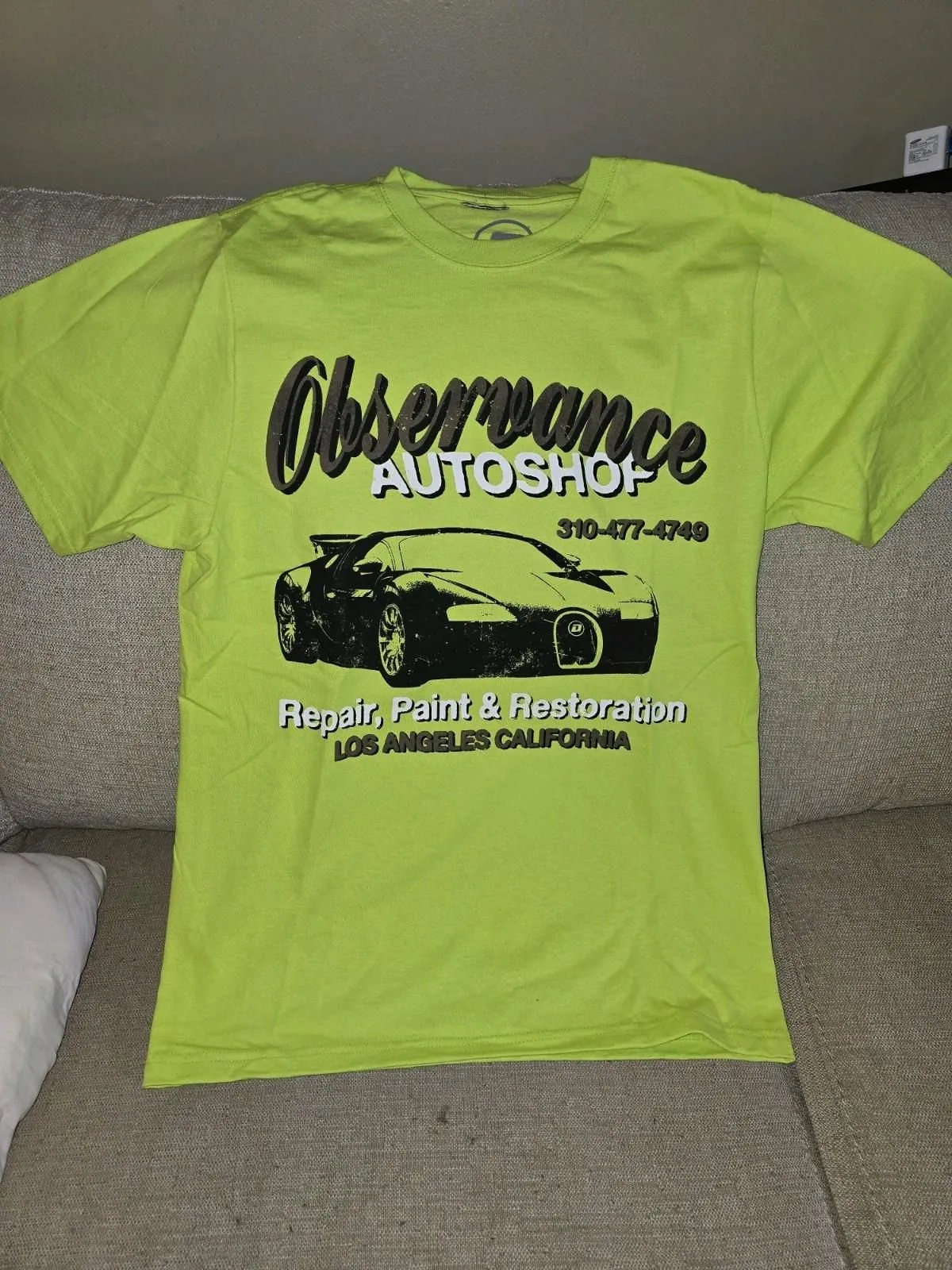 Product image for Observance Auto Shop Green "NWT" Medium 