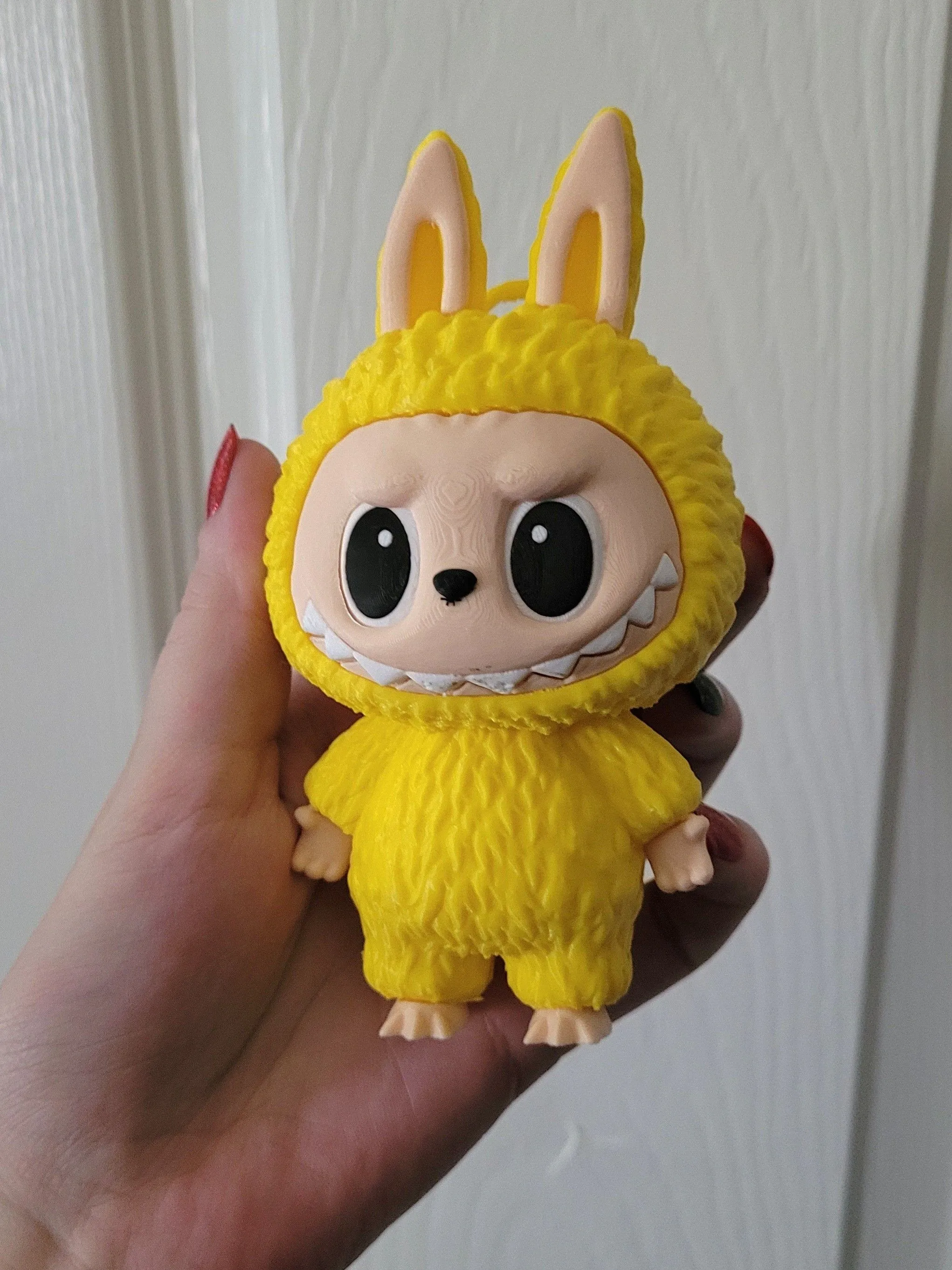 Product image for 3D Printed Labubu - Yellow 