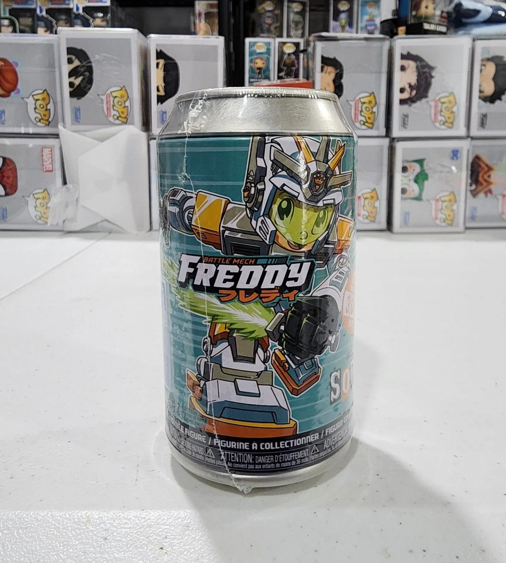 Product image for Sealed Funko Soda Battle Mech Freddy 3000 Pcs Funday 2025 Limited Edition 