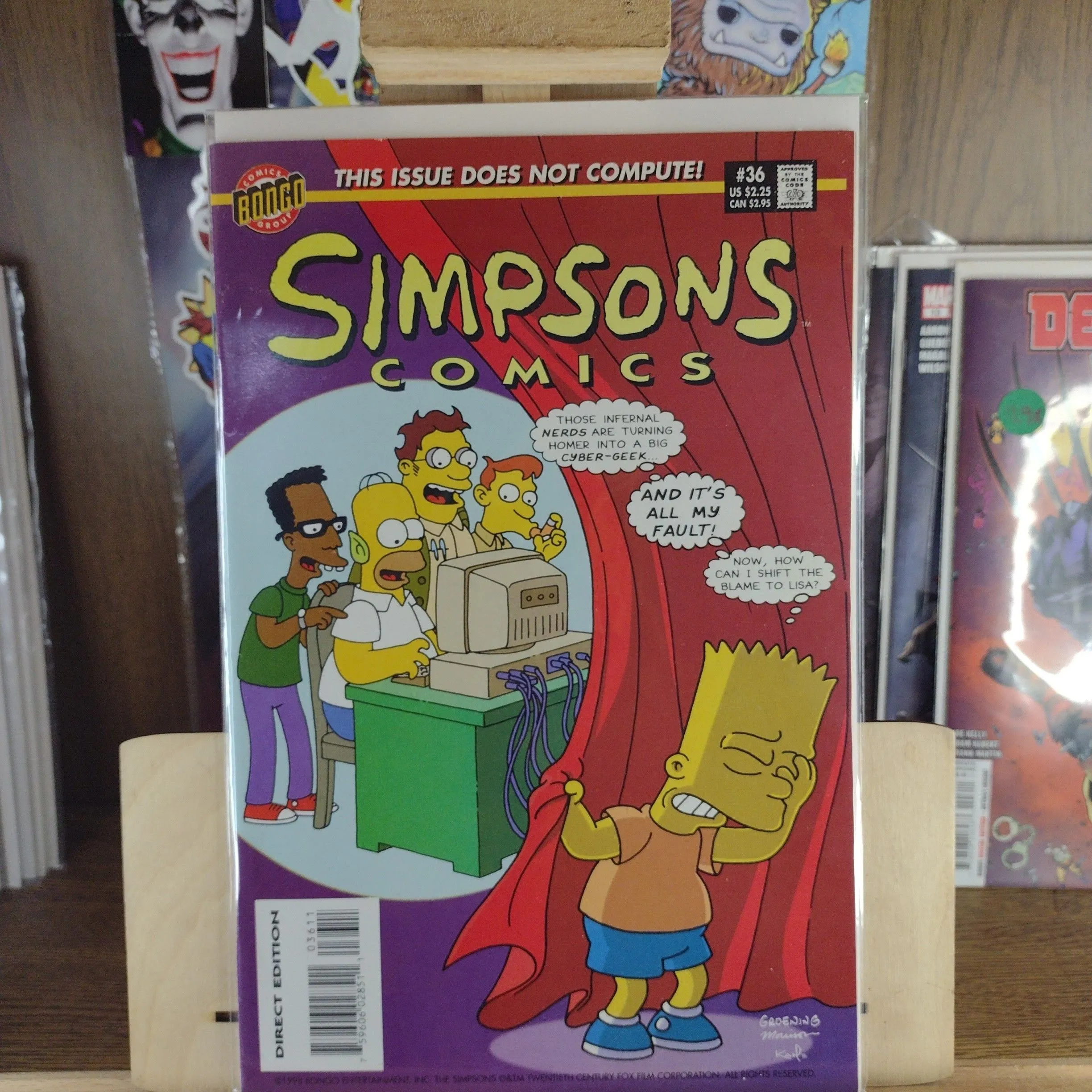 Product image for Simpsons Comics #36 Bongo 1998