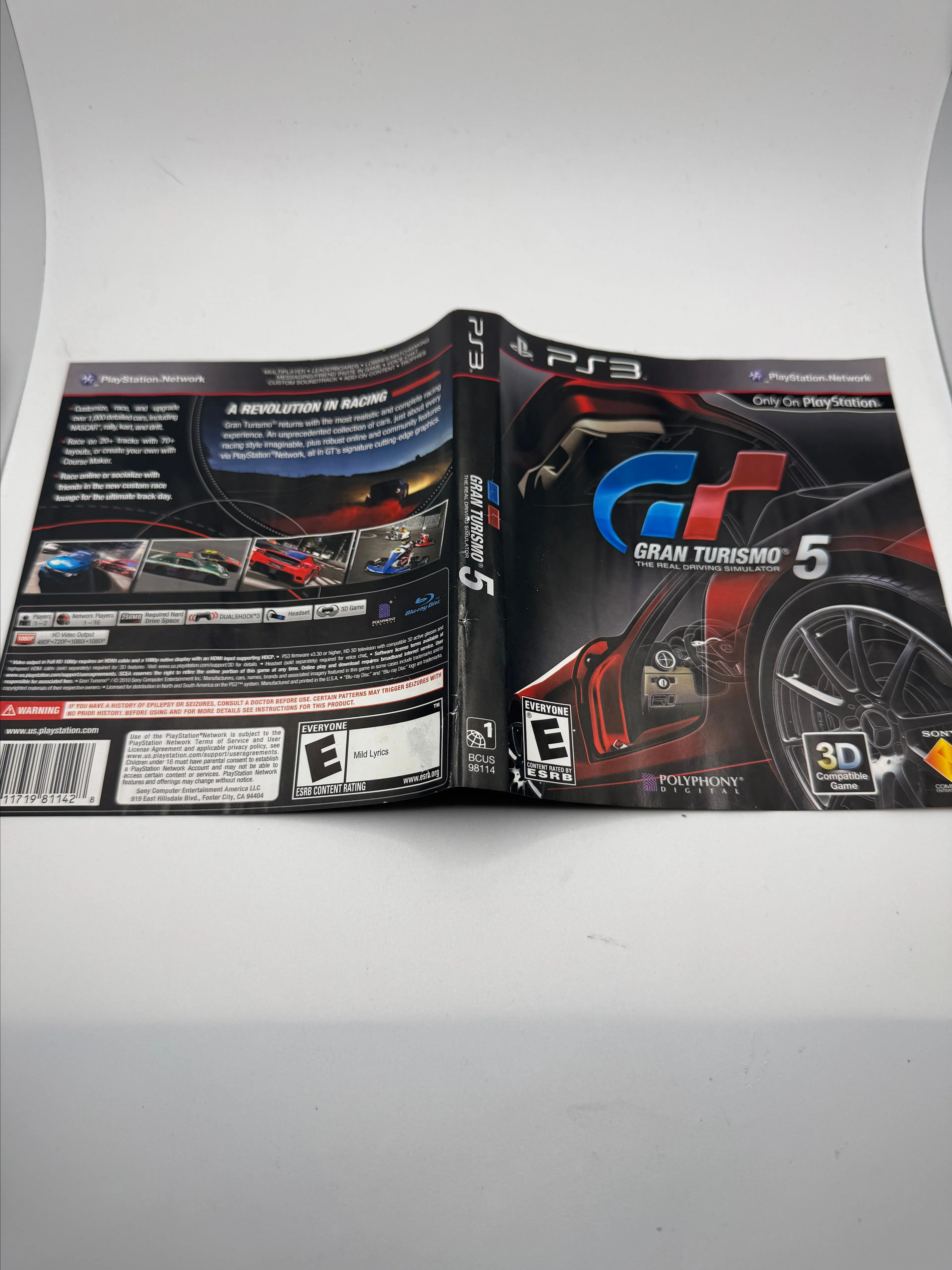 Product image for Cover Art - PS3 - Gran Turismo 5
