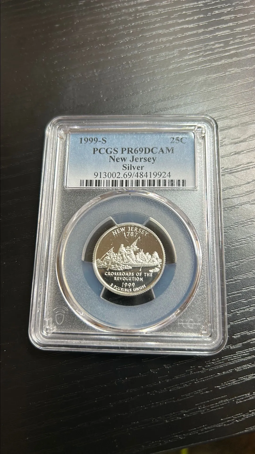 Product image for 1999-S PR69DCAM silver quarter