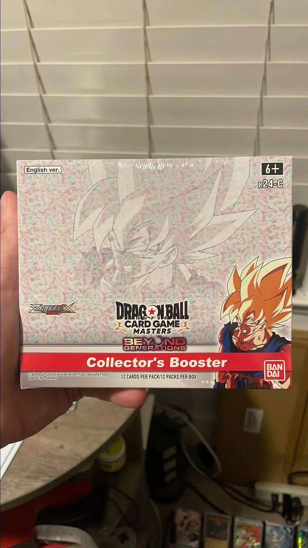 beyond generations collector's booster box Dragon Ball Super: Masters - Beyond Generations (B24-C)