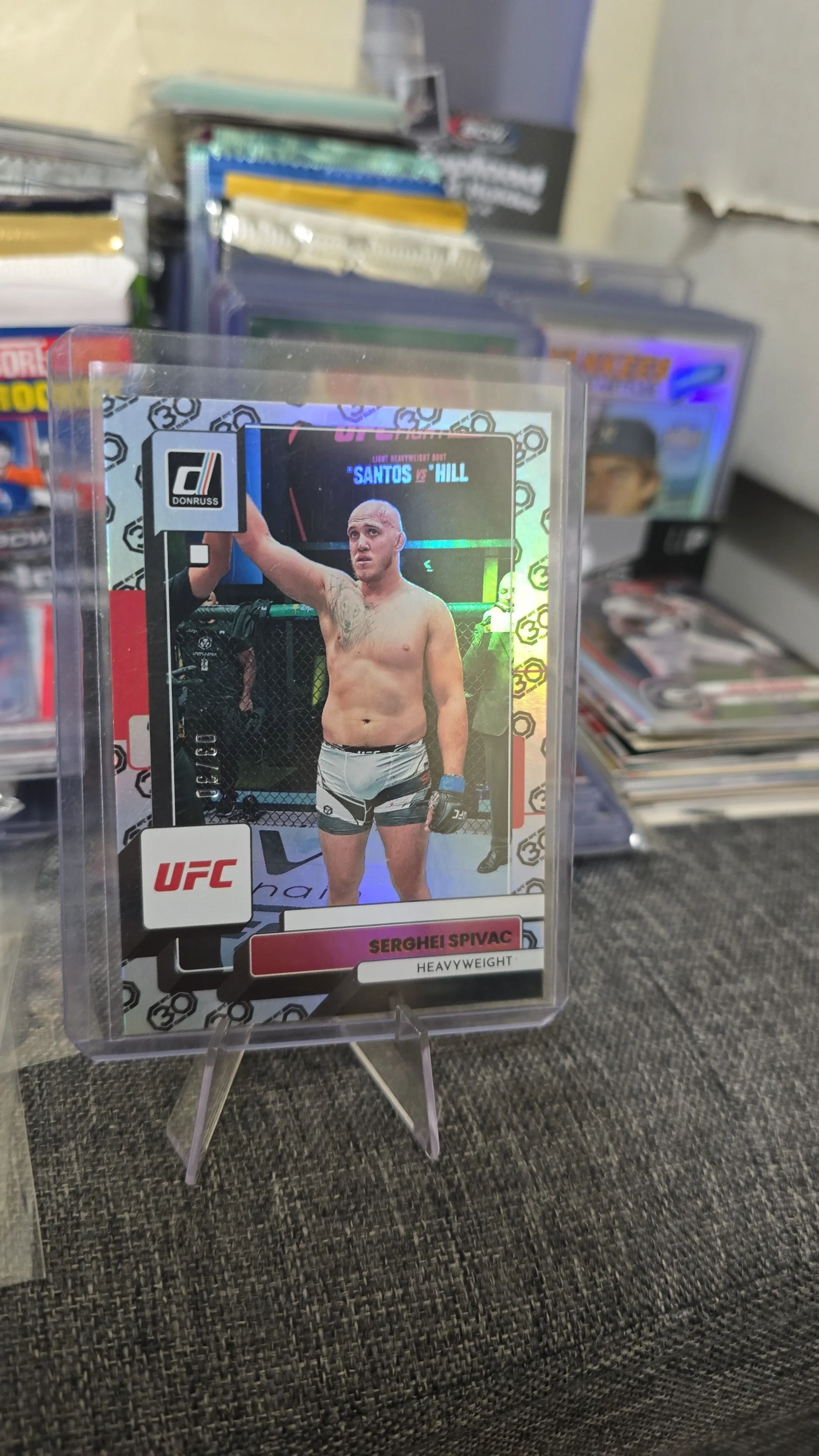 Product image for 2023 Donruss UFC Holo 30th Anniversary /30 #89 Serghei Spivac