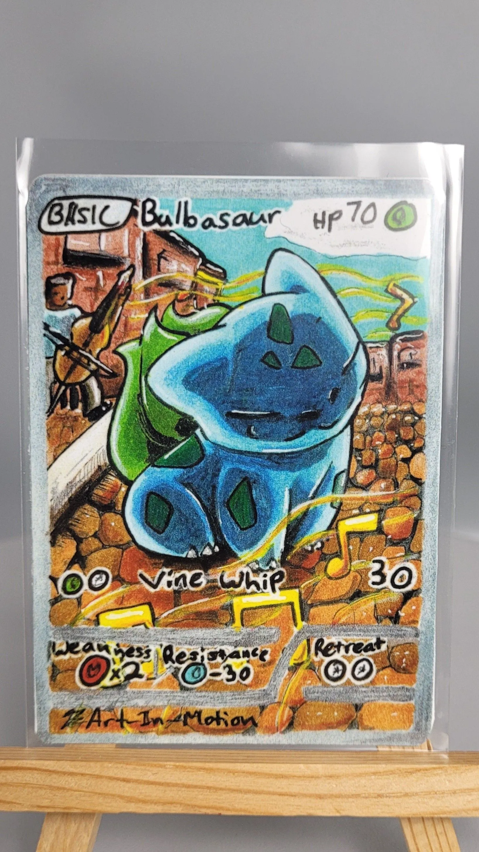 Pokemon Art Card Bulbasaur Custom Made Art Print  Whatnot: Shop, Sell,  Connect