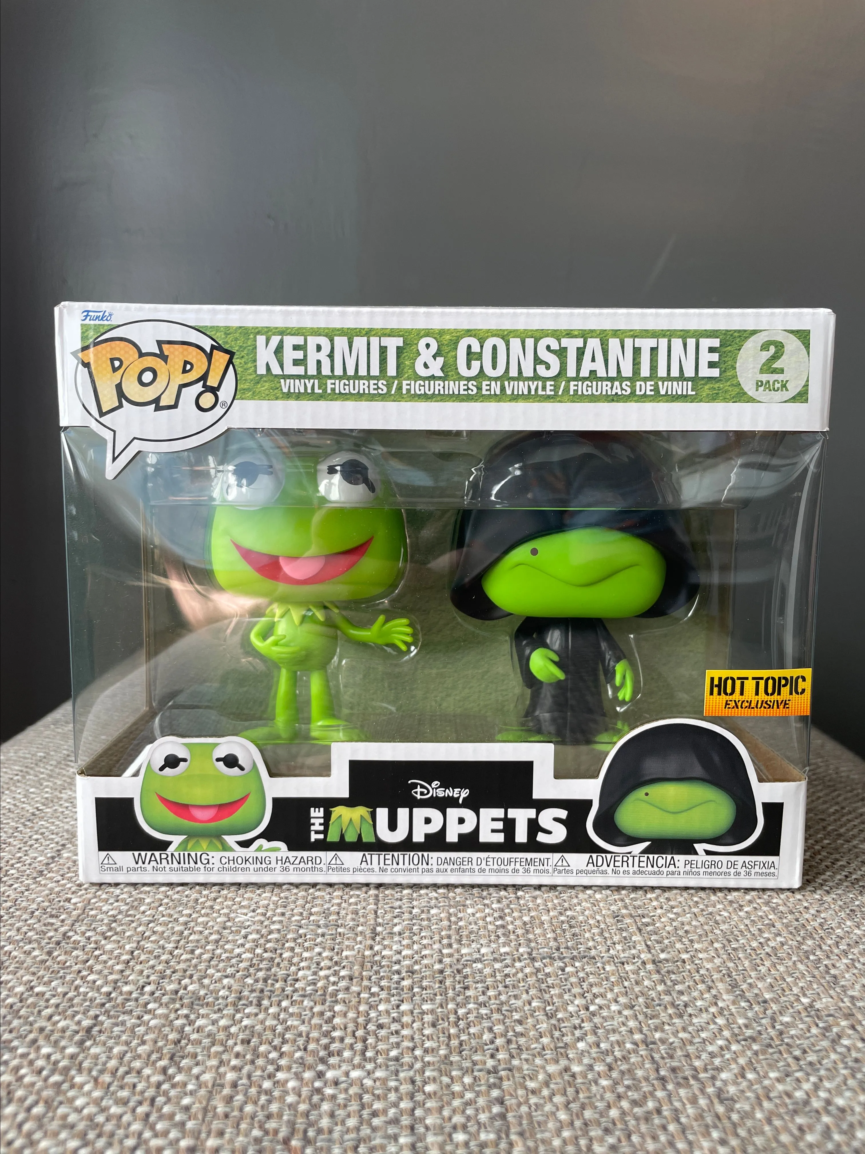 Product image for Funko Pop! The Muppets - Kermit and Constantine 2 Pack (HT Exclusive)