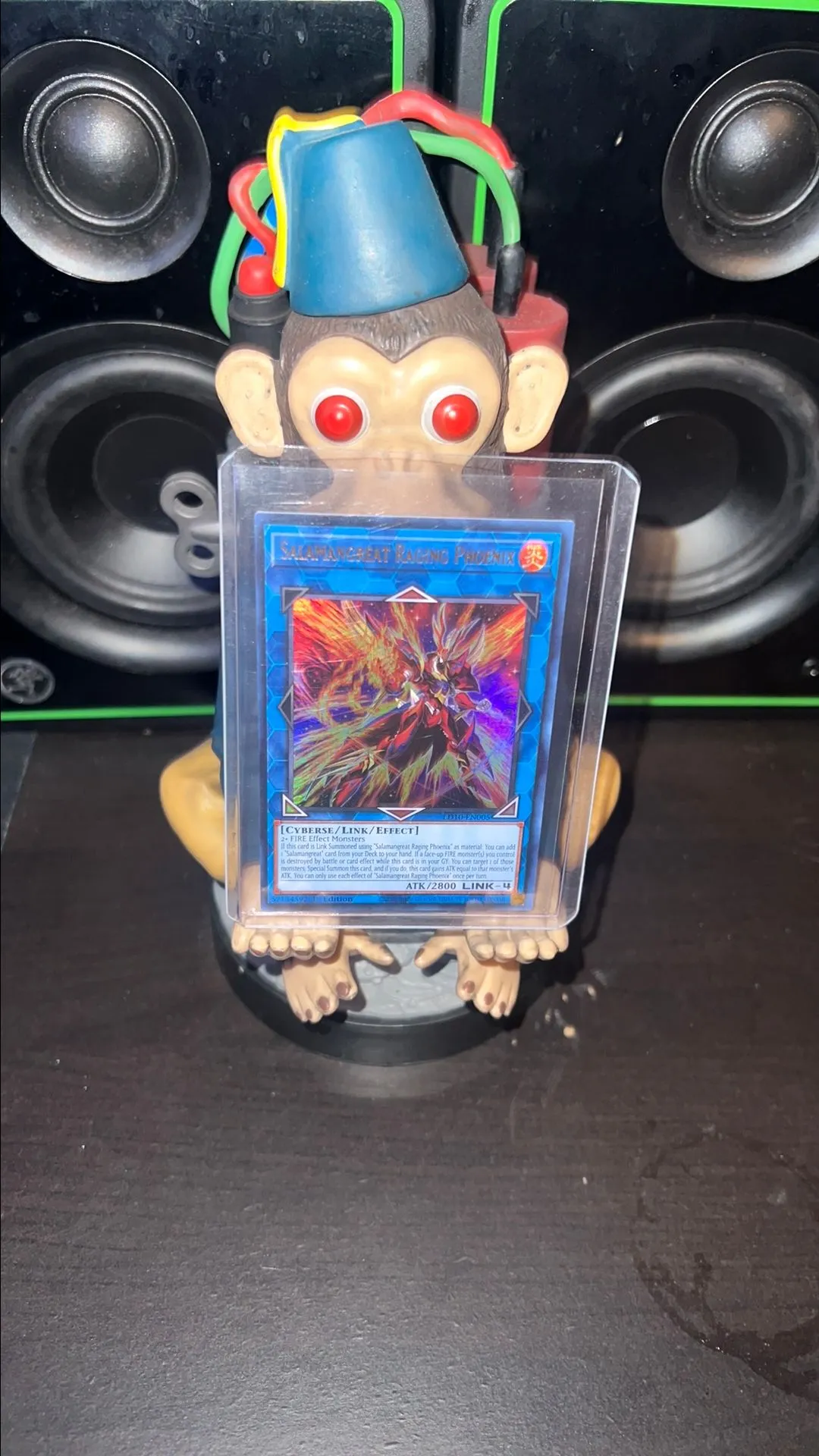 Product image for Salamangreat Raging Phoenix LD10-EN005 Ultra Rare 1st Ed NM