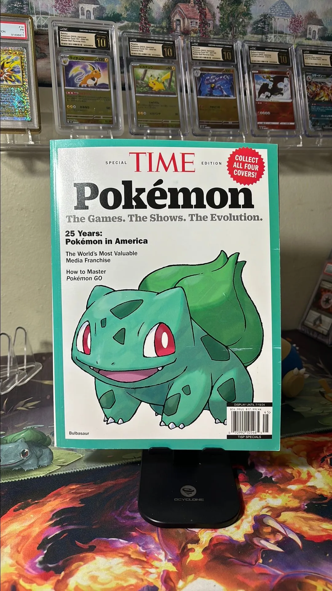 Product image for Bulbasaur Special Edition Time Magazine