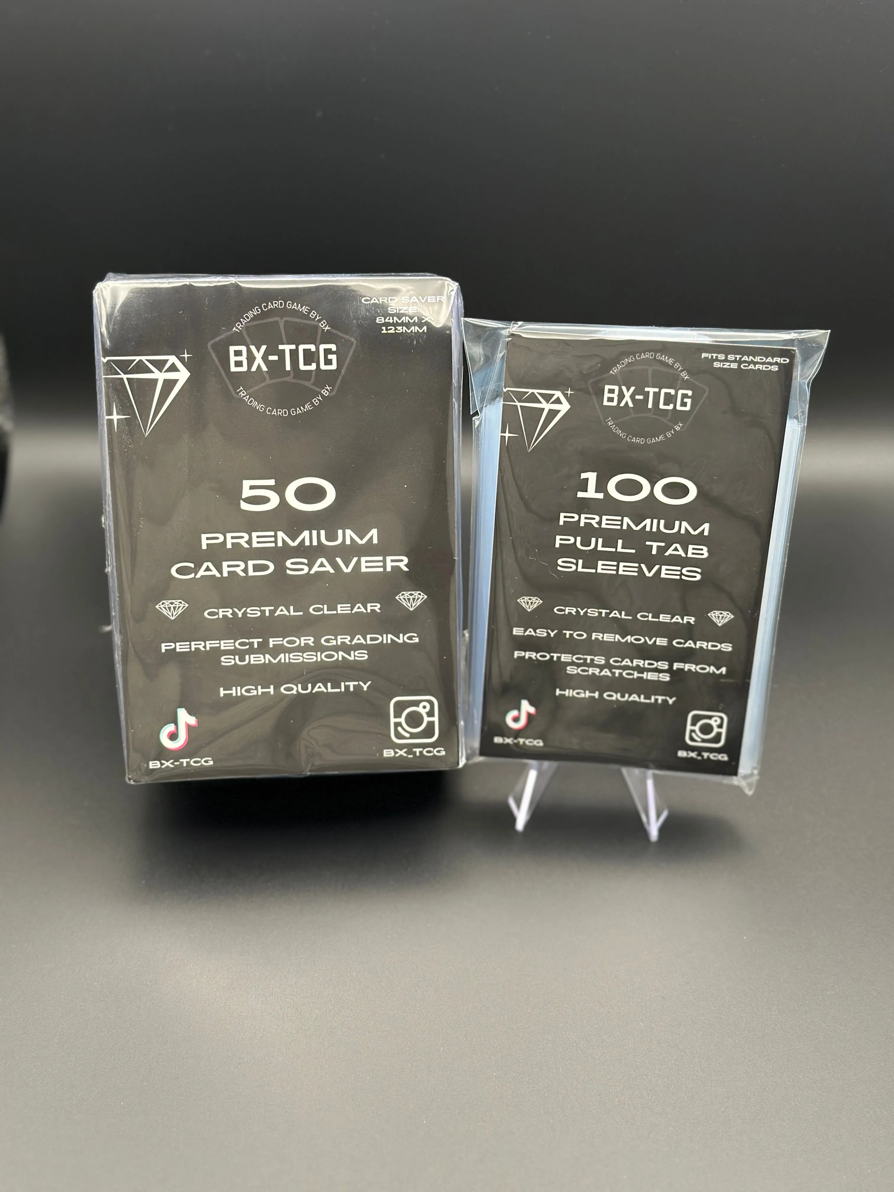 BX-TCG Premium Card Saver + Pull Tab Sleeves  Whatnot: Shop, Sell, Connect