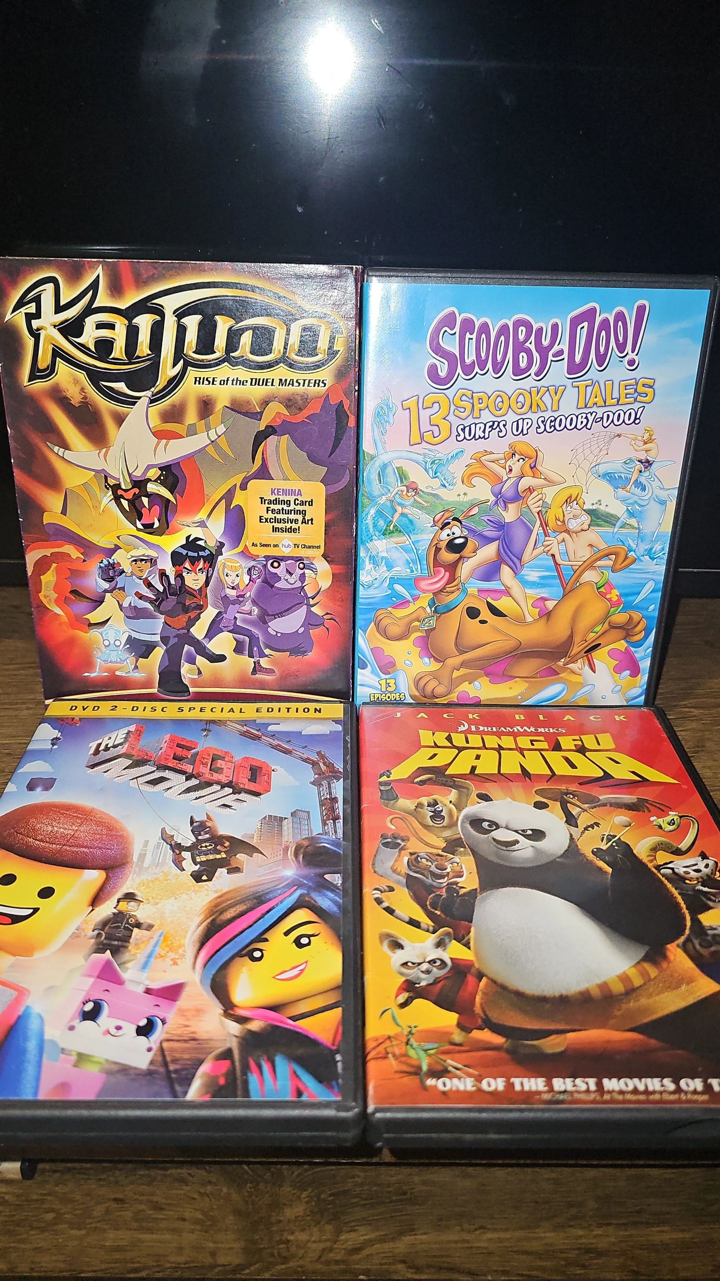 Product image for Movie Bundle - Kung fu panda, The Lego movie, Scooby-Doo!, Kaijudo, E.T.