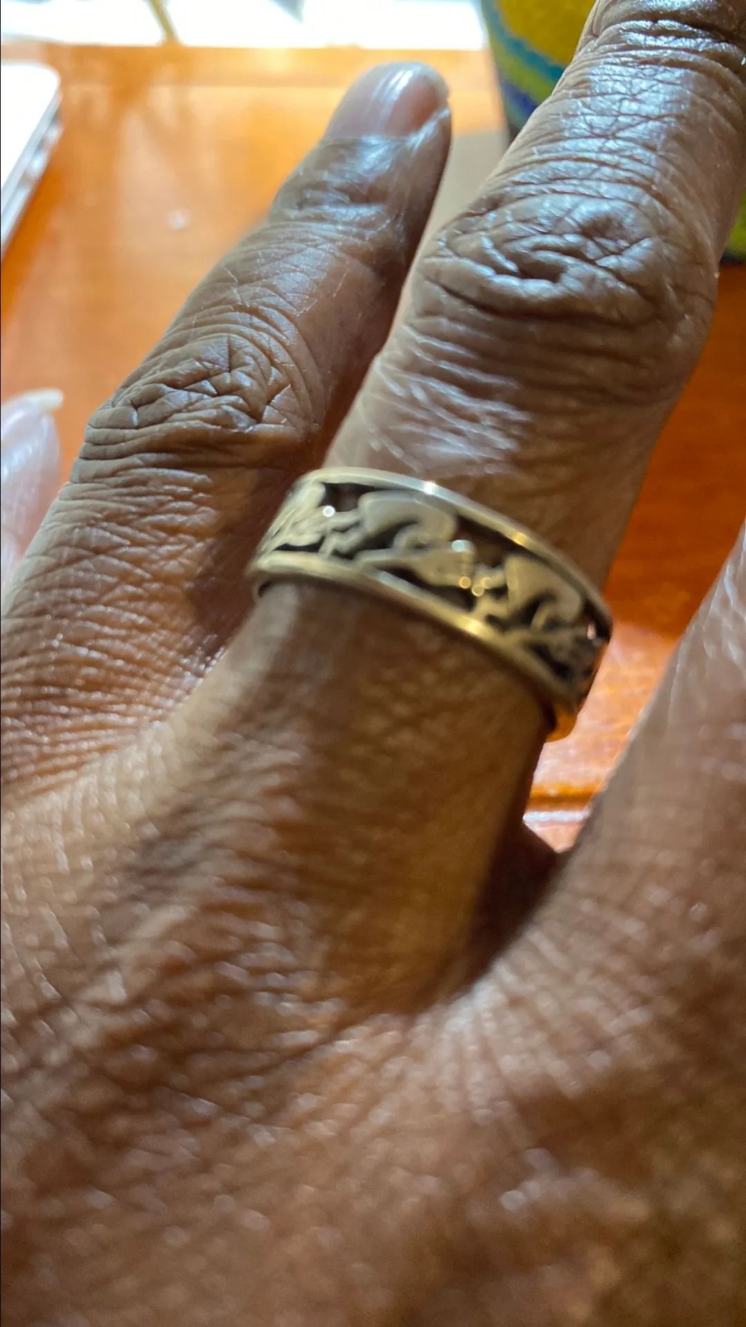 Product image for STERLING SILVER KOKOPELLI RING