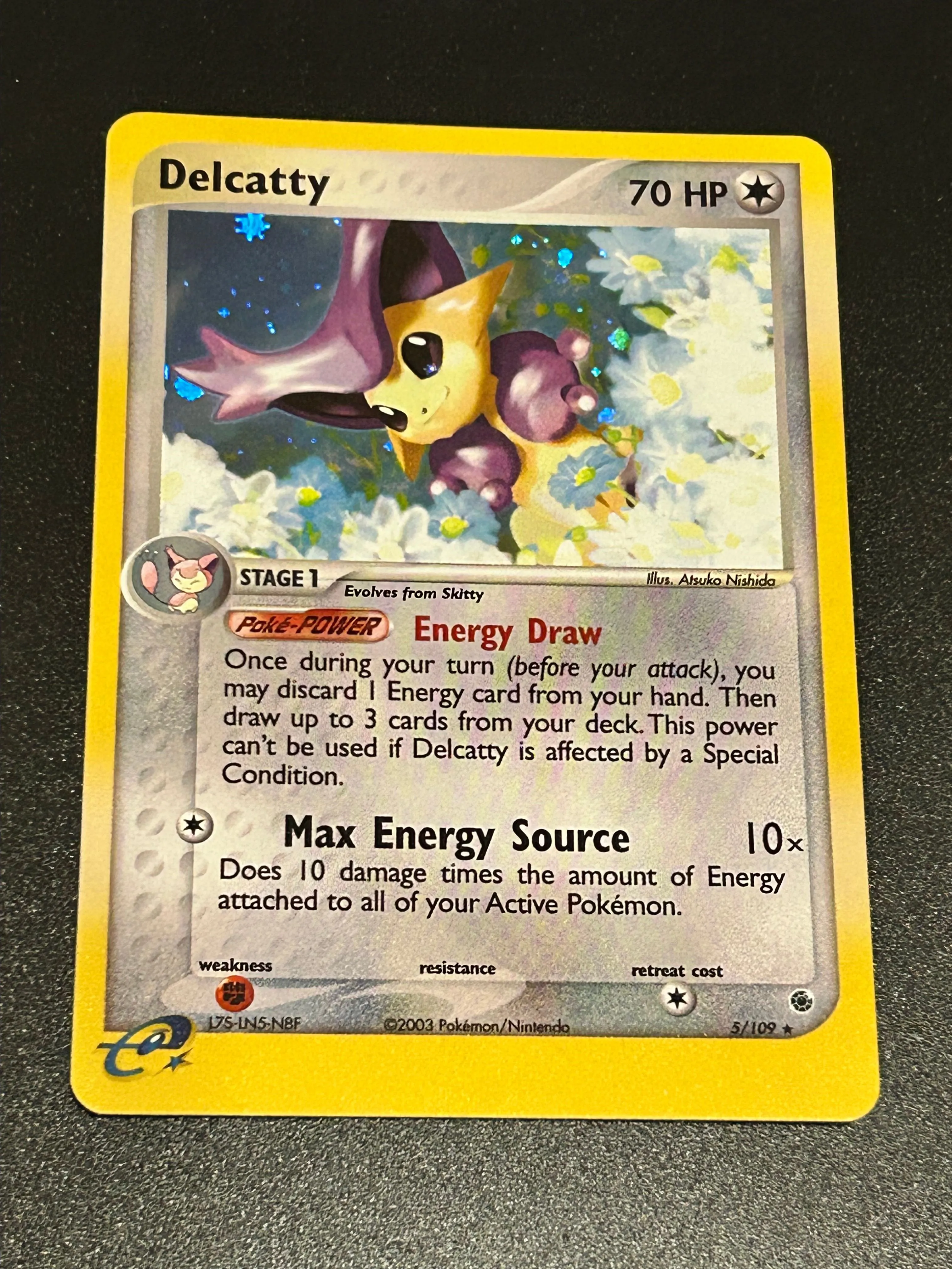 Product image for Delcatty 5 Ruby Sapphire Holo