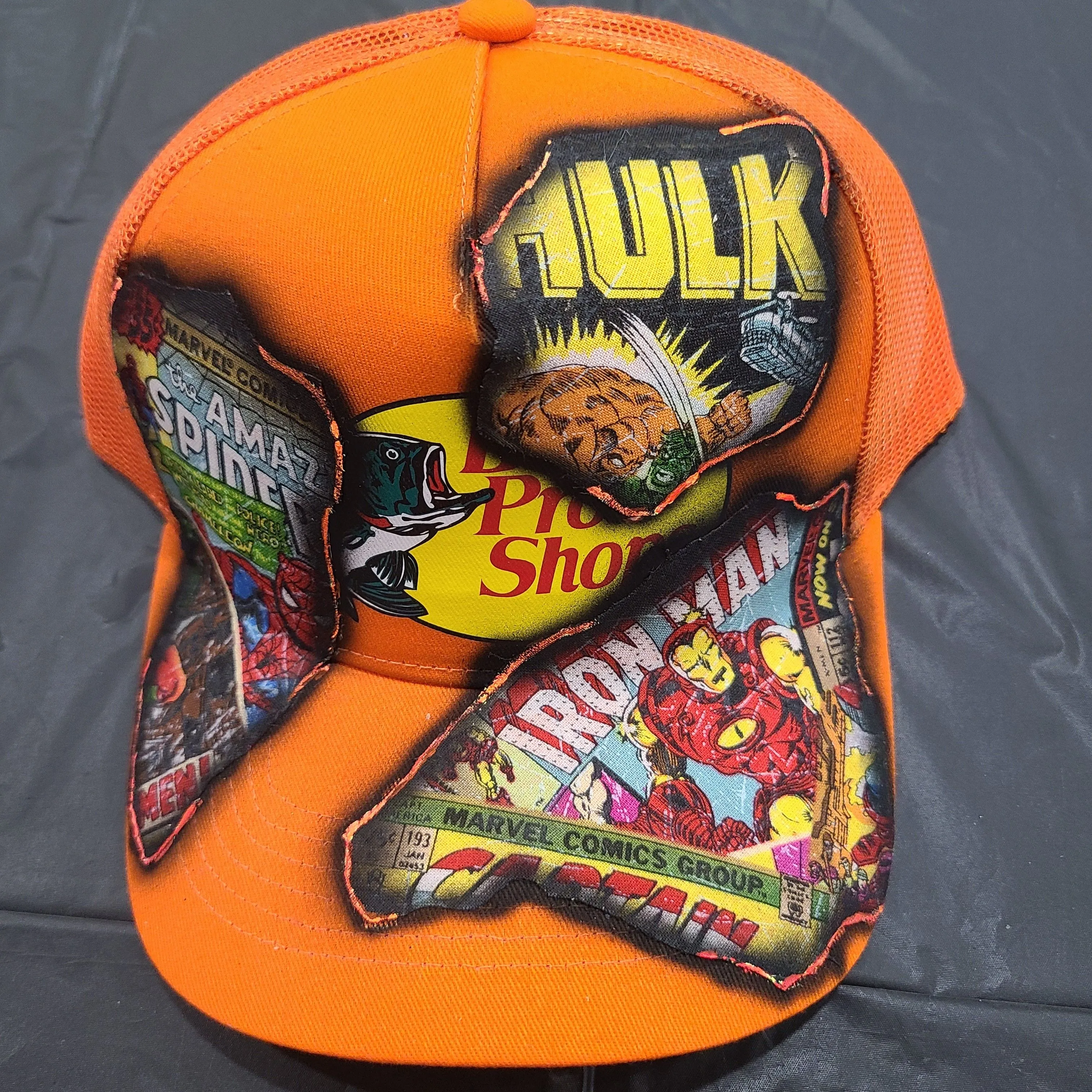Product image for Custom Marvel Hat - Orange
