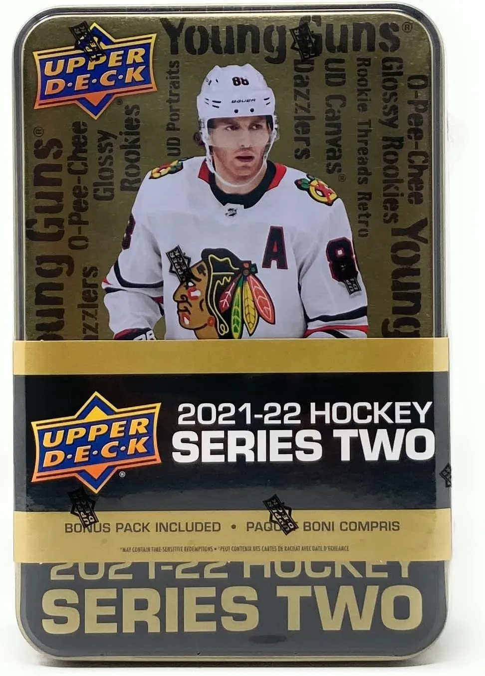Product image for Upper Deck 2021-22 Series 2 Hockey Cards Collector's Tin