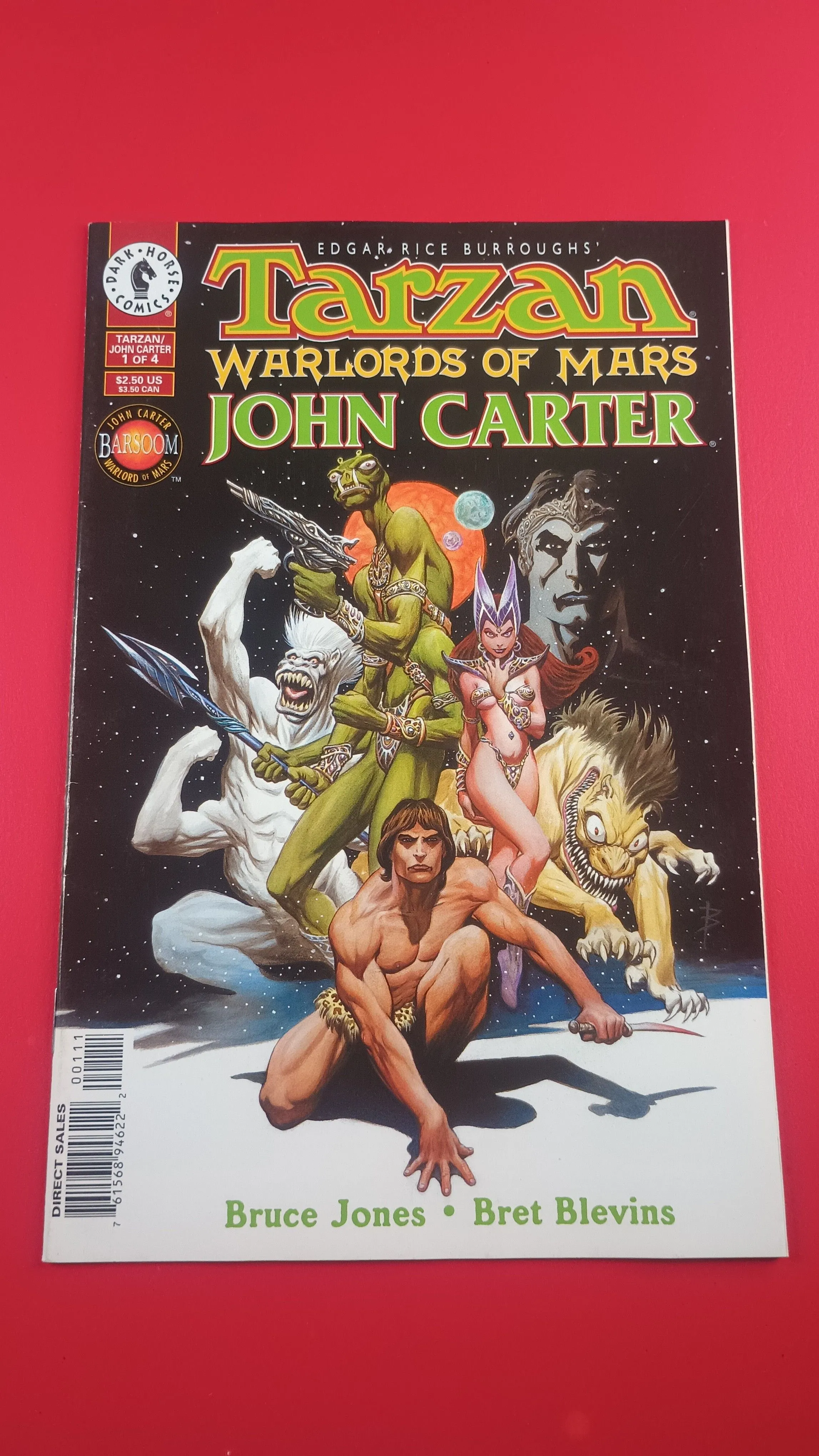 Product image for Tarzan / John Carter warlords of Mars #1