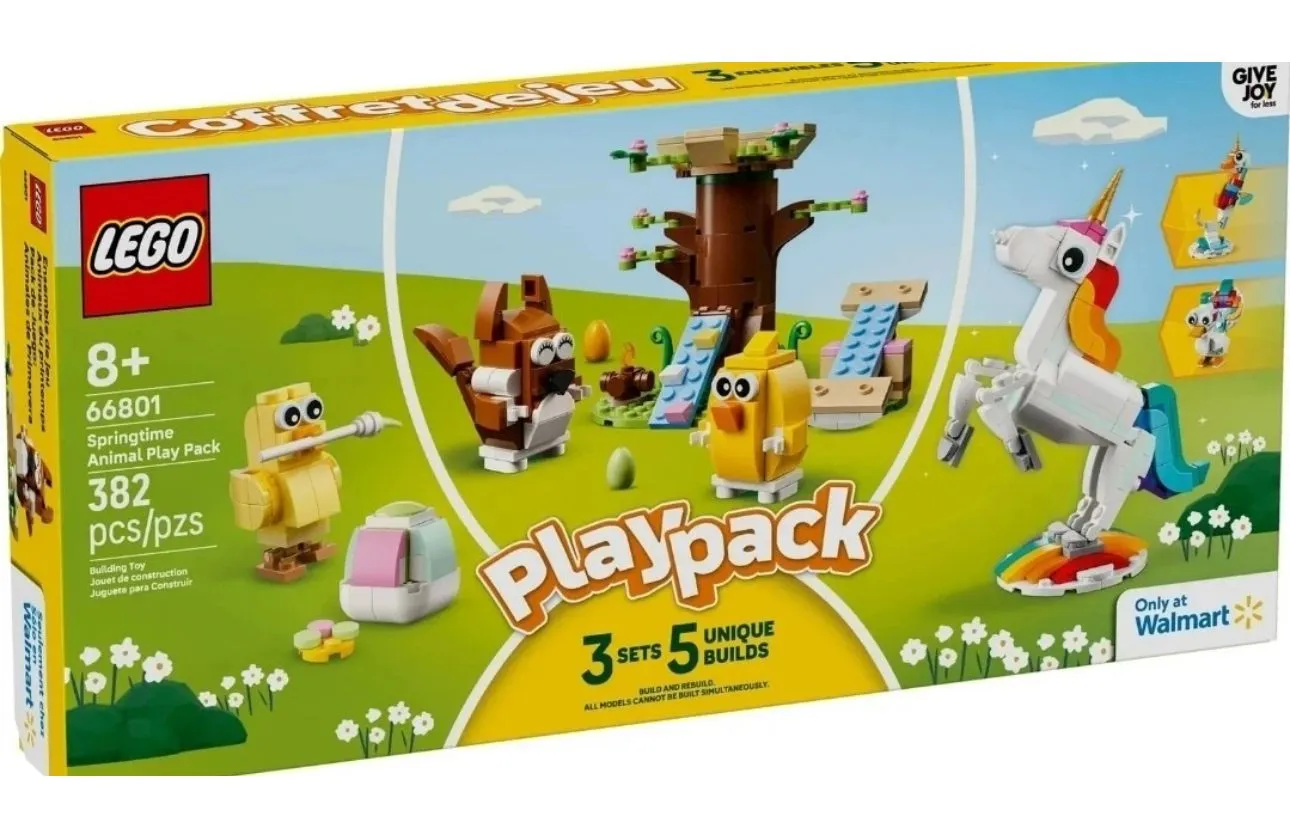 LEGO Play Pack 66801 Springtime Animals Sets Unique Builds