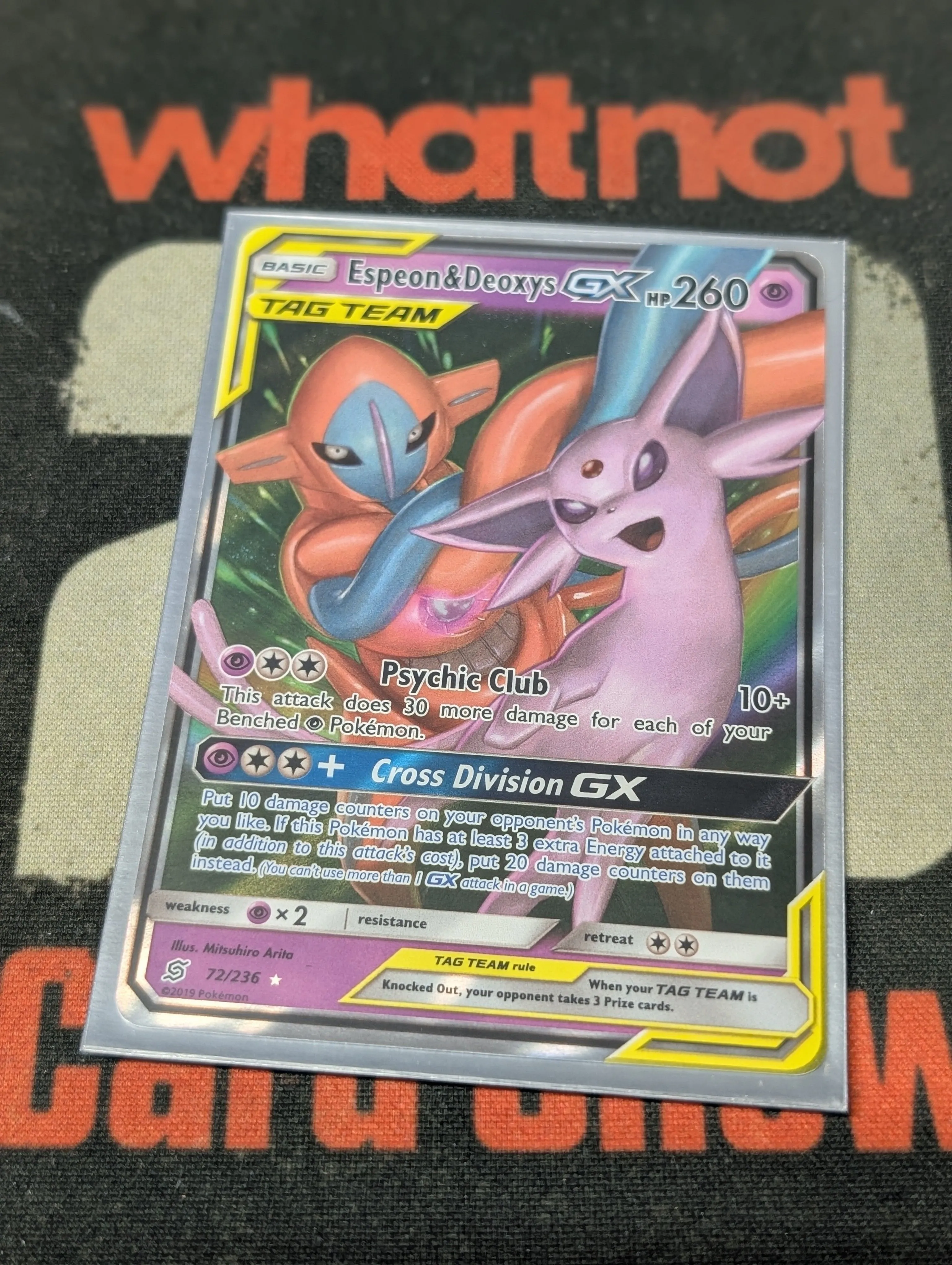 Product image for PKM - Single - Tag Team Deoxys and Espeon 