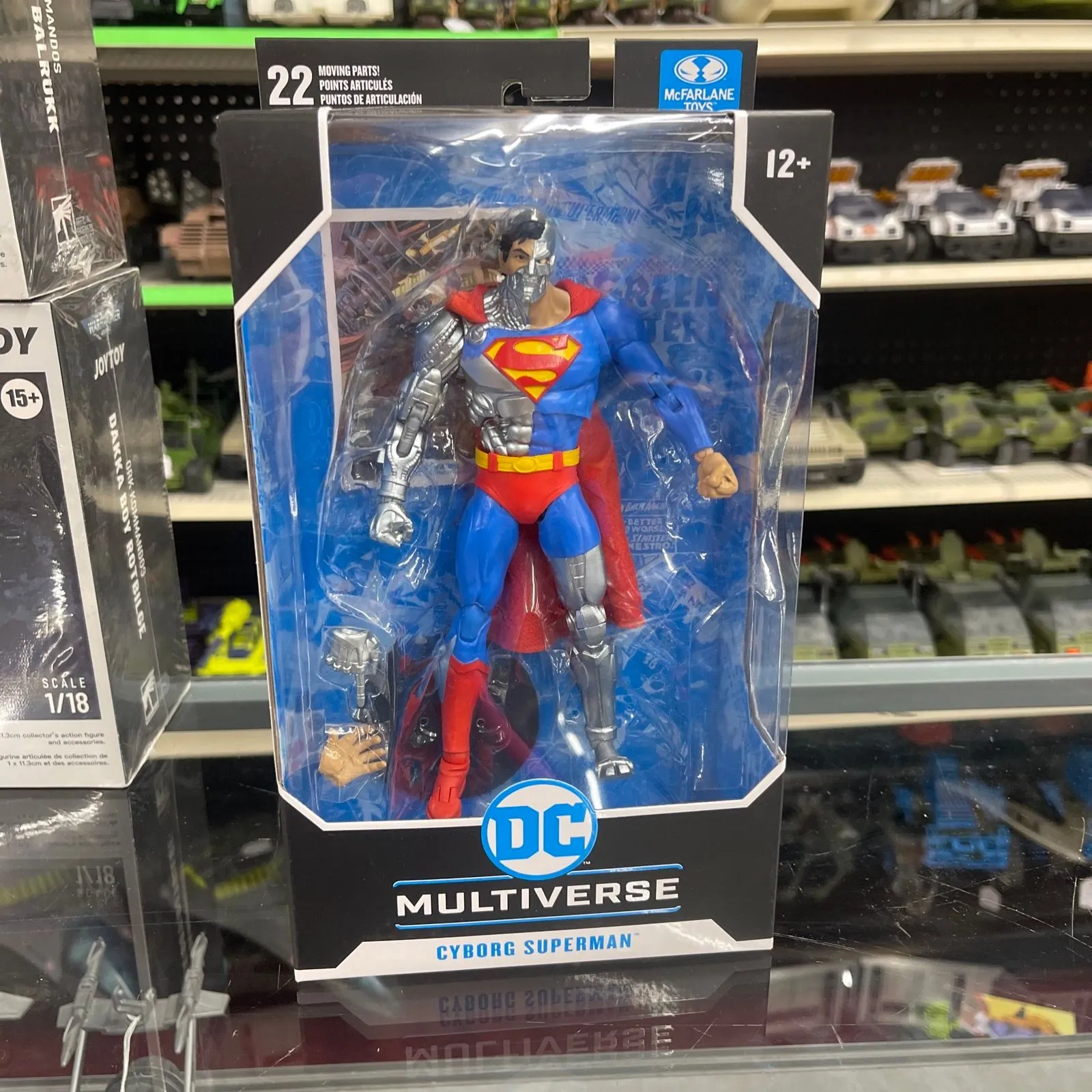 Product image for McFarlane DC Multiverse CYBORG SUPERMAN Figure Revenge Of Green Lanterns