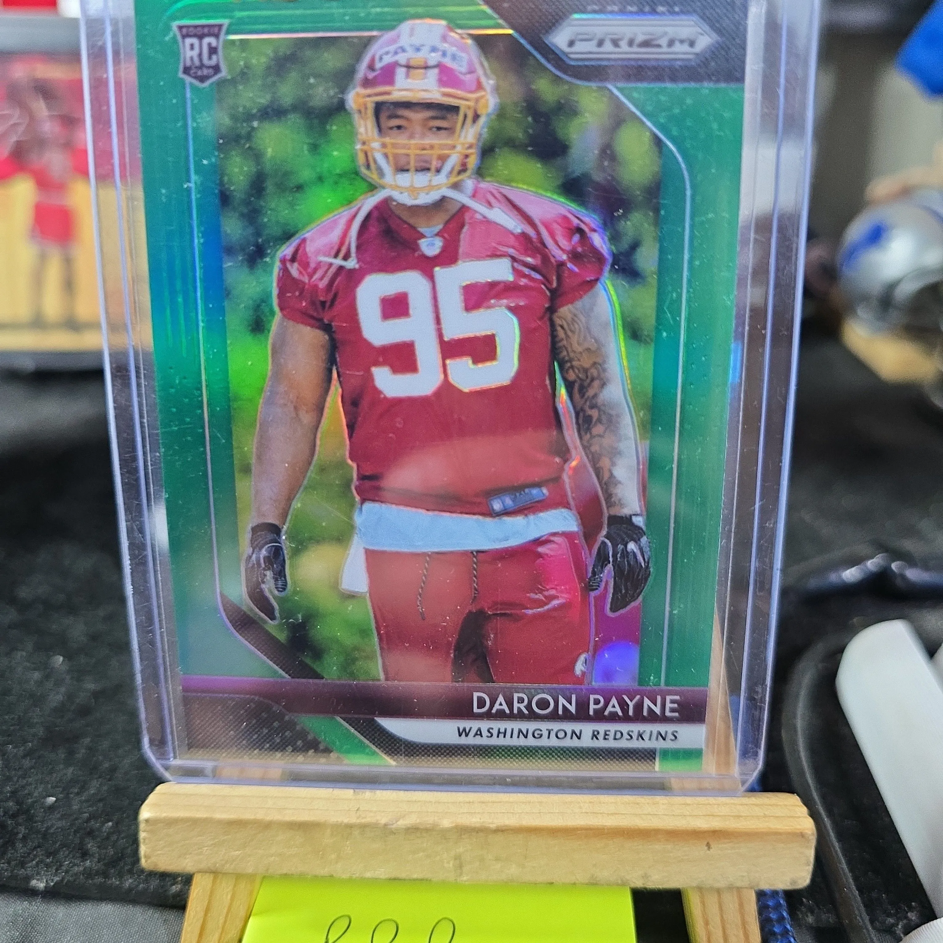 Product image for 2018 panini green prizm DARON PAYNE RC