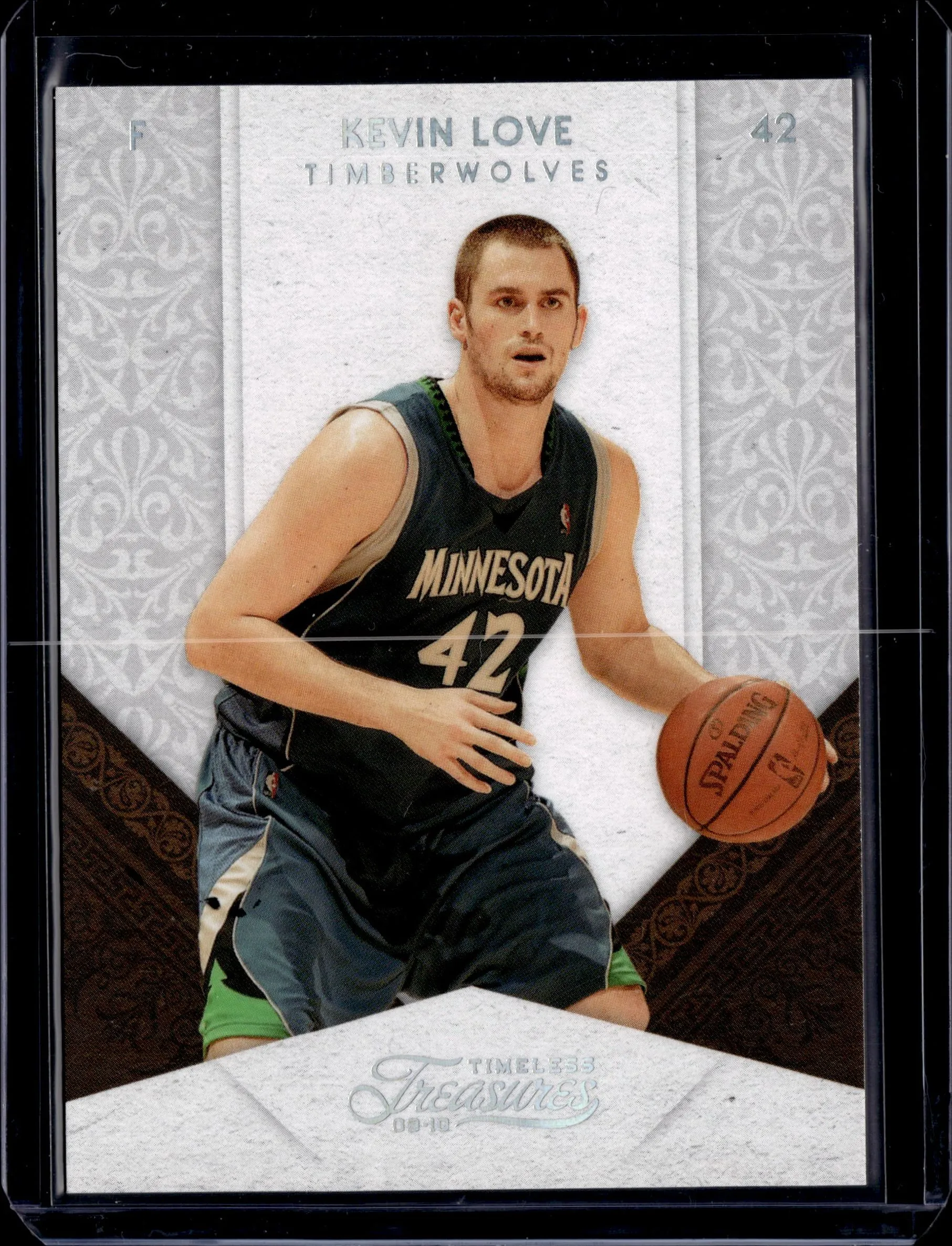 Product image for 2009-10 Timeless Treasures Silver /25 Kevin Love #61