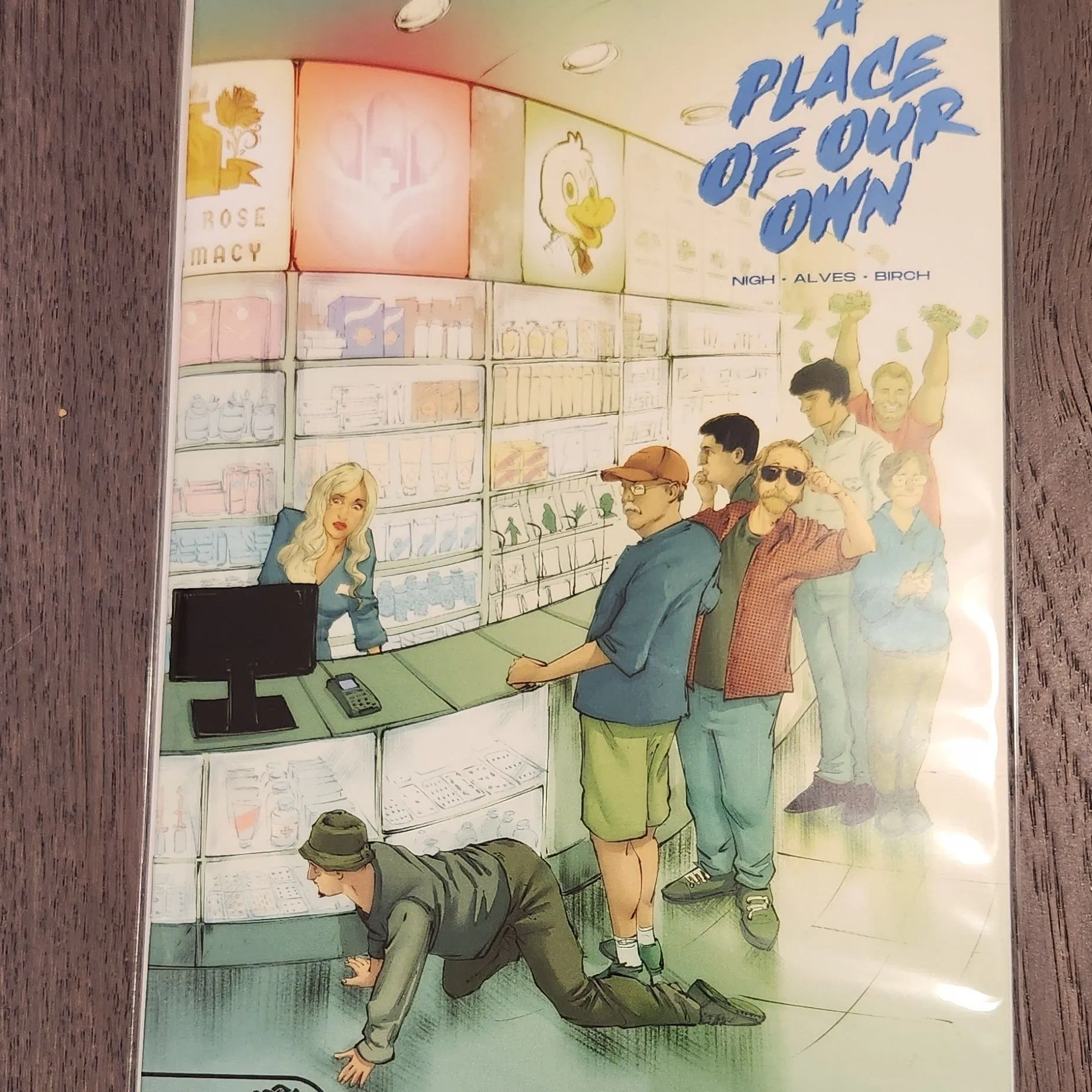 Product image for I'm on the cover! A Place of Our Own exclusive! trade Stan Yak