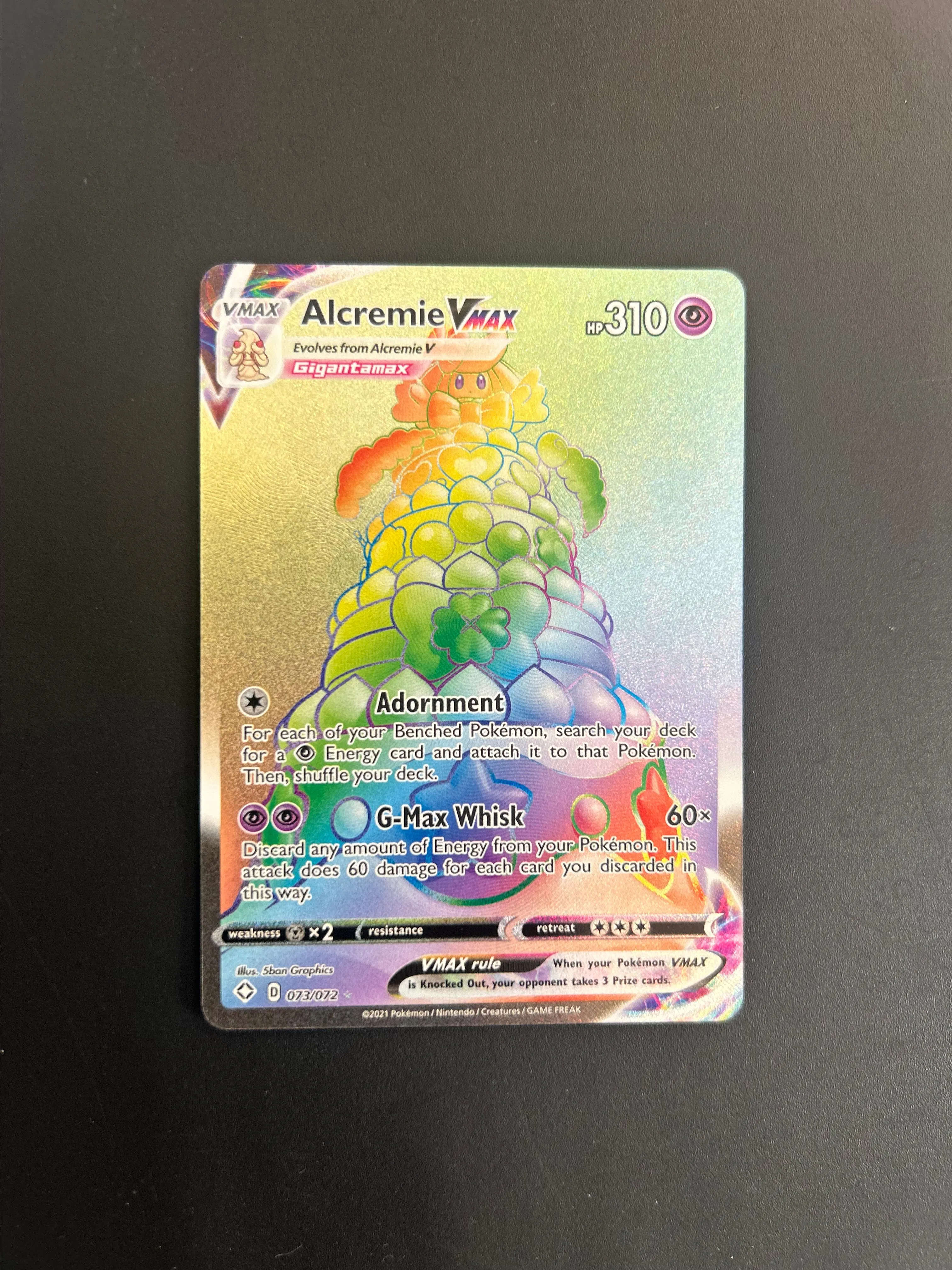 Product image for Alcremie VMAX (Rainbow)