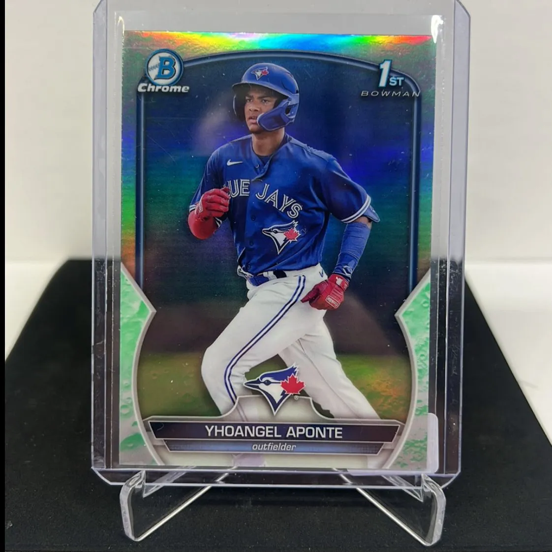 Product image for #171 2023 Bowman Chrome 1st Yhoangel Aponte Lunar Glow