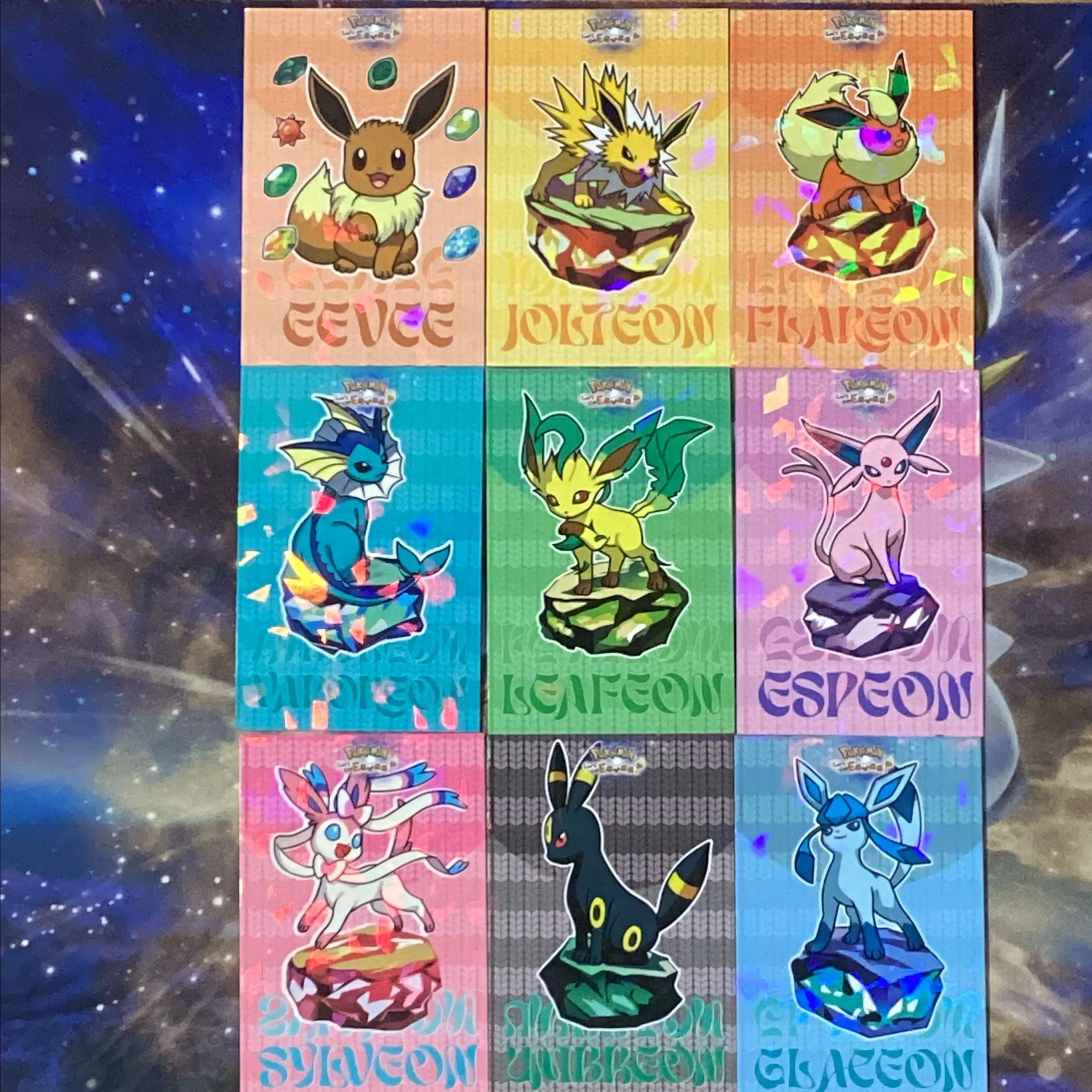 Fancy Eeveelutions cards  Whatnot: Shop, Sell, Connect