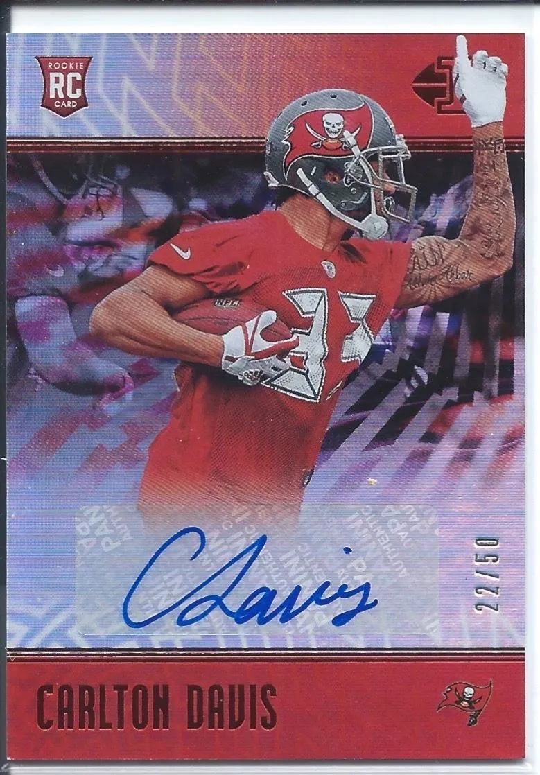 Product image for 2018 Illusions Carlton Davis auto