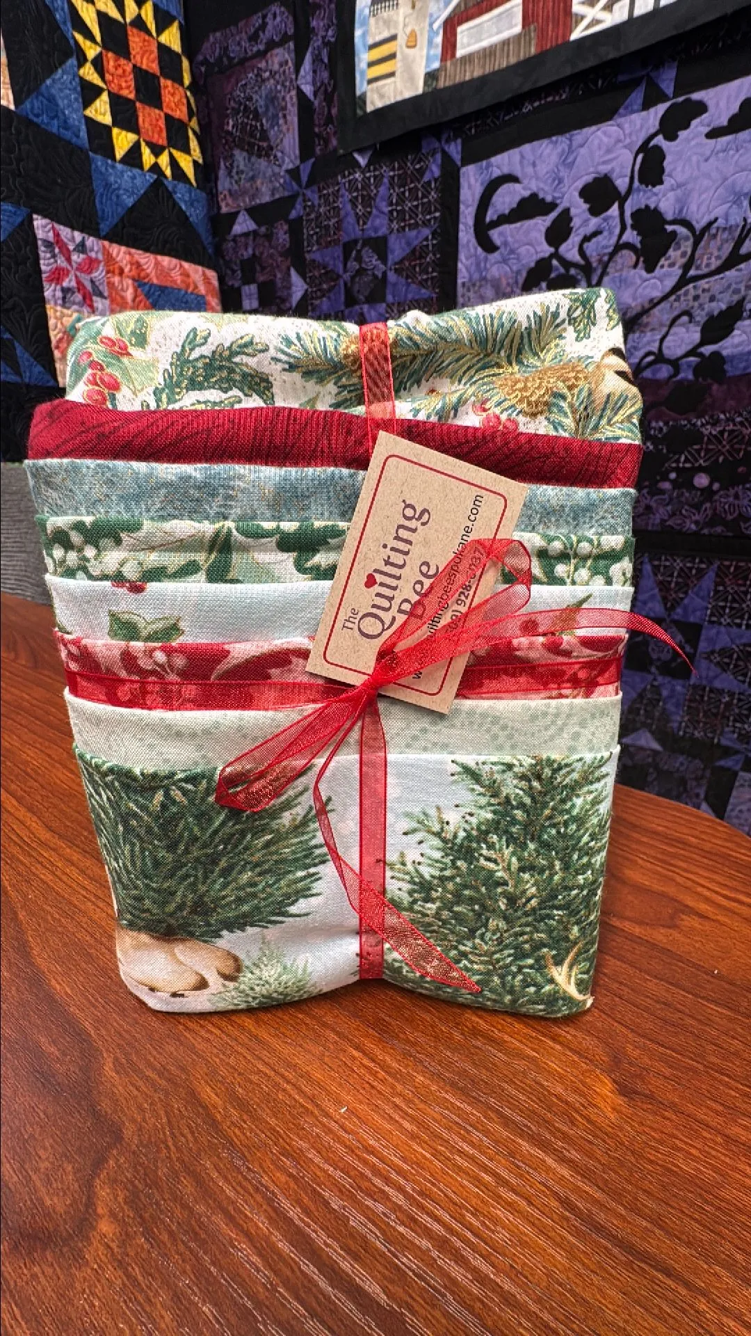 Product image for Winter's Day Fat Quarter Bundle