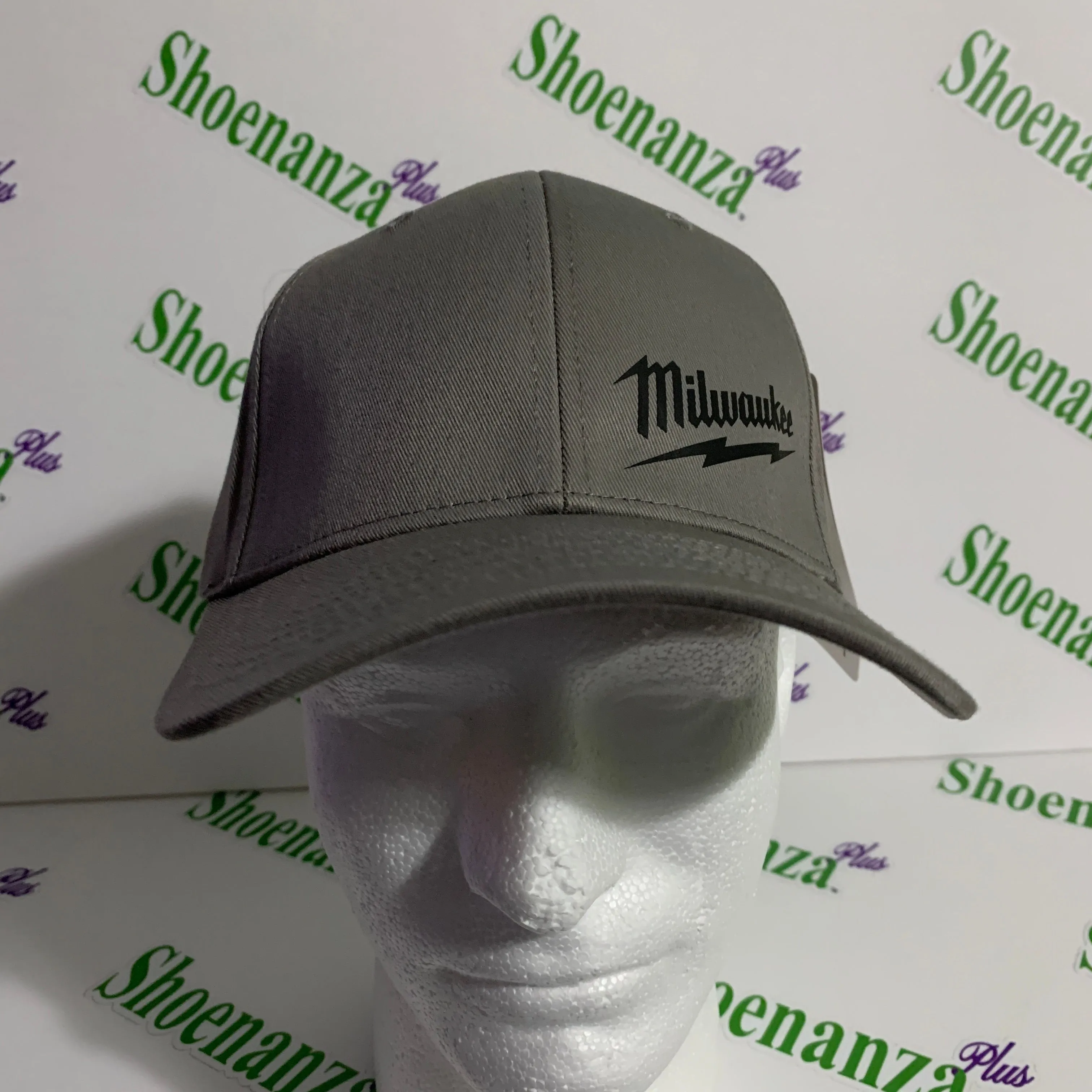 Product image for Milwaukee Hat Fitted Lightweight FlexFit Flex Fit 504G-LXL Gray Cap Mens L / XL