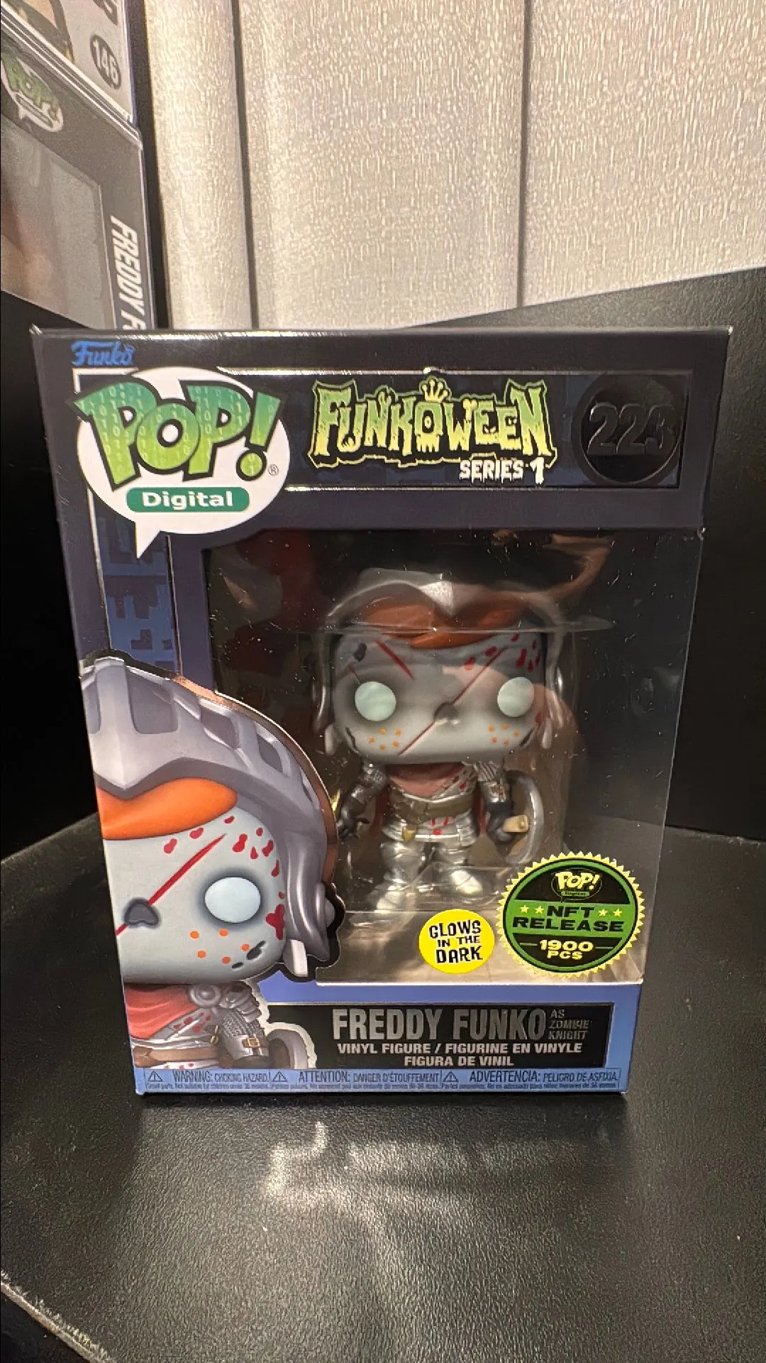 Product image for Funko POP! Digital: FunkoWeen Series 1 Freddy as Zombie Knight 223 - Glows in the Dark (Limited to 1